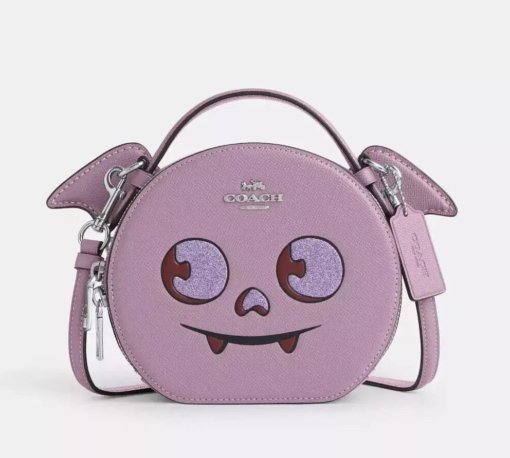 Coach Canteen Crossbody Bag With Halloween Bat CW469 Size ONE SIZE - 12 Thumbnail