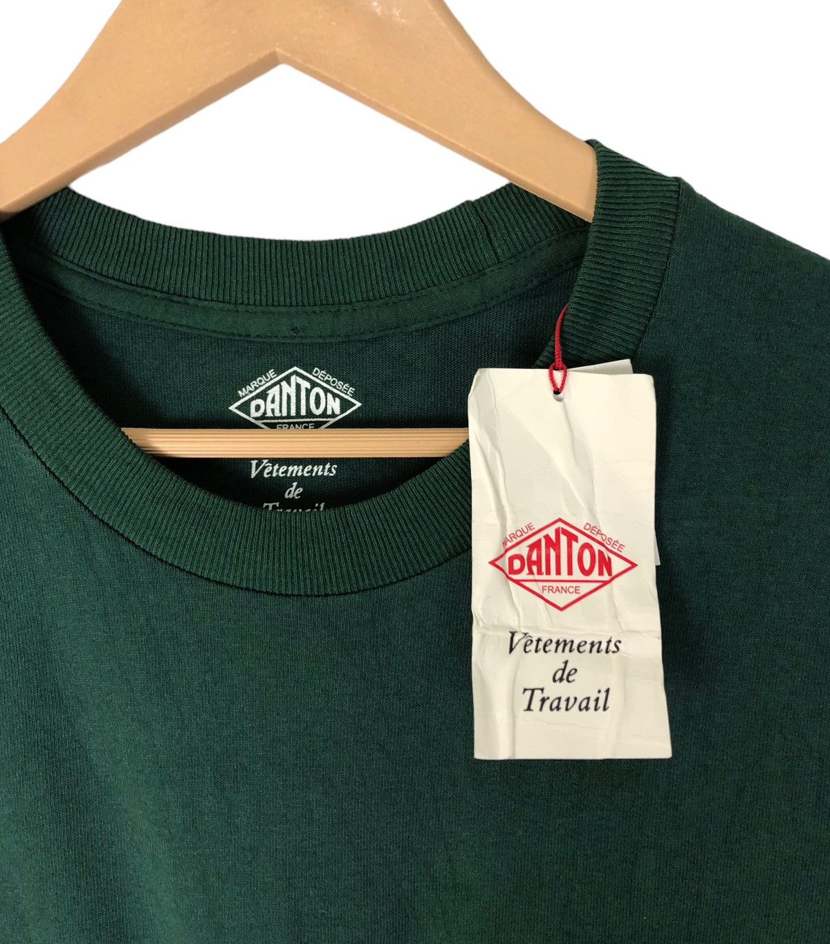 Danton × Japanese Brand Danton Single Pocket Longsleeve T shirt Size US M / EU 48-50 / 2 - 7 Thumbnail