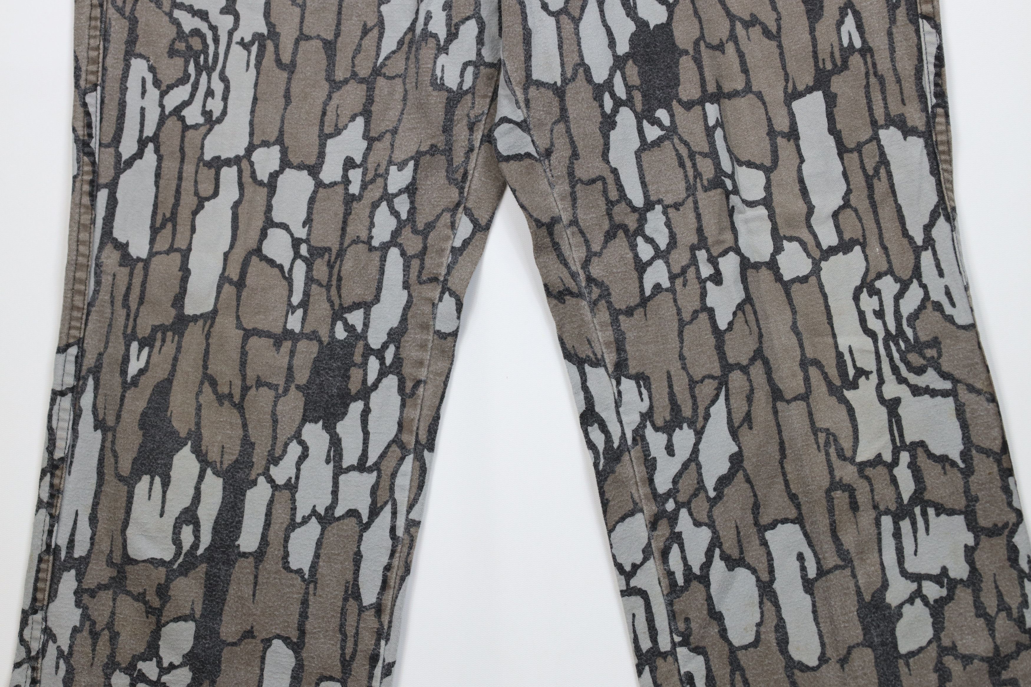 Vintage Vintage 70s 80s Trebark Camouflage Wide Leg Cargo Pants USA Size US 38 / EU 54 - 3 Thumbnail