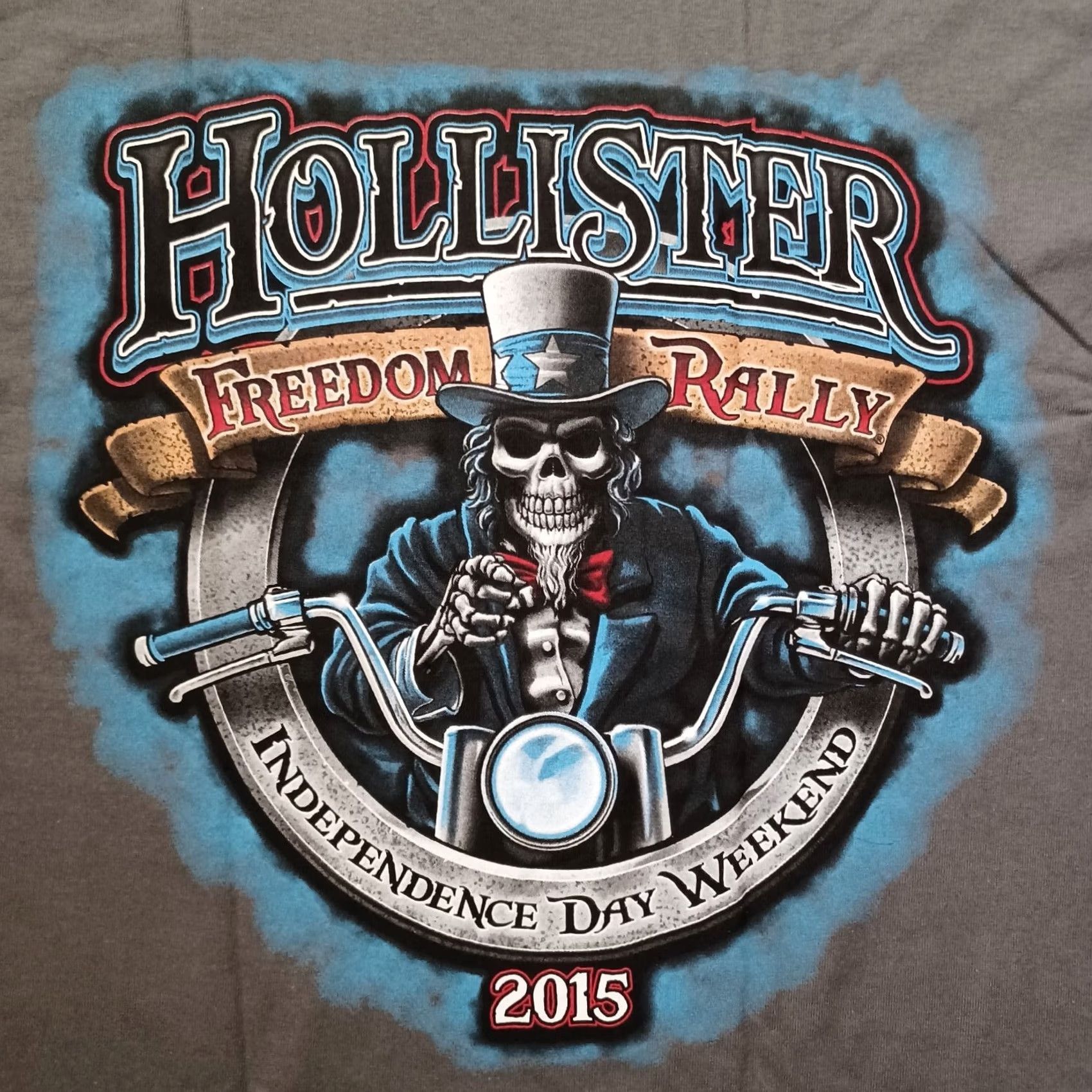 Fruit Of The Loom Hollister Independence Rally Shirt Mens M Gray Bike Engine Logo 2015 Deadstock Shirt Mens M Gray Bike Engine Logo 2015 Deadstock Size US M / EU 48-50 / 2 - 2 Thumbnail