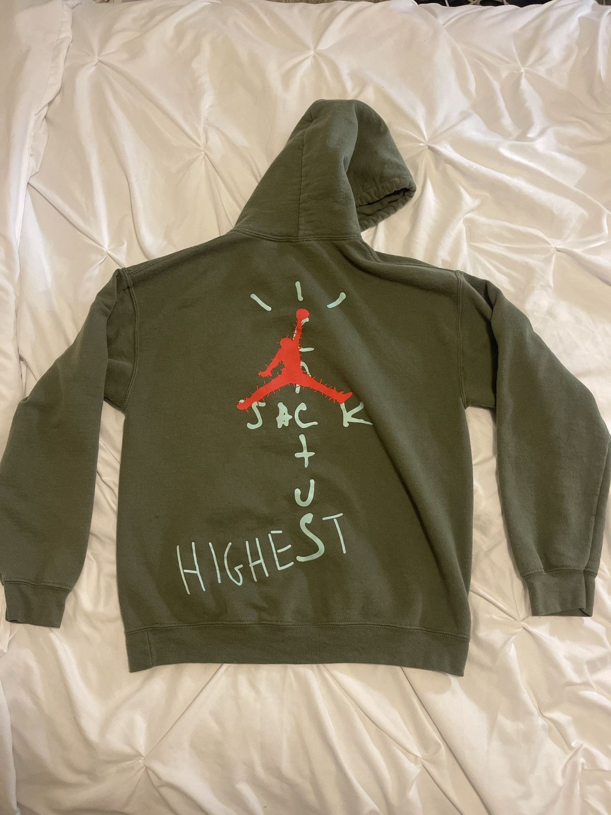 Nike × Travis Scott Cactus Jack x Air Jordan Hoodie Size US M / EU 48-50 / 2 - 2 Thumbnail
