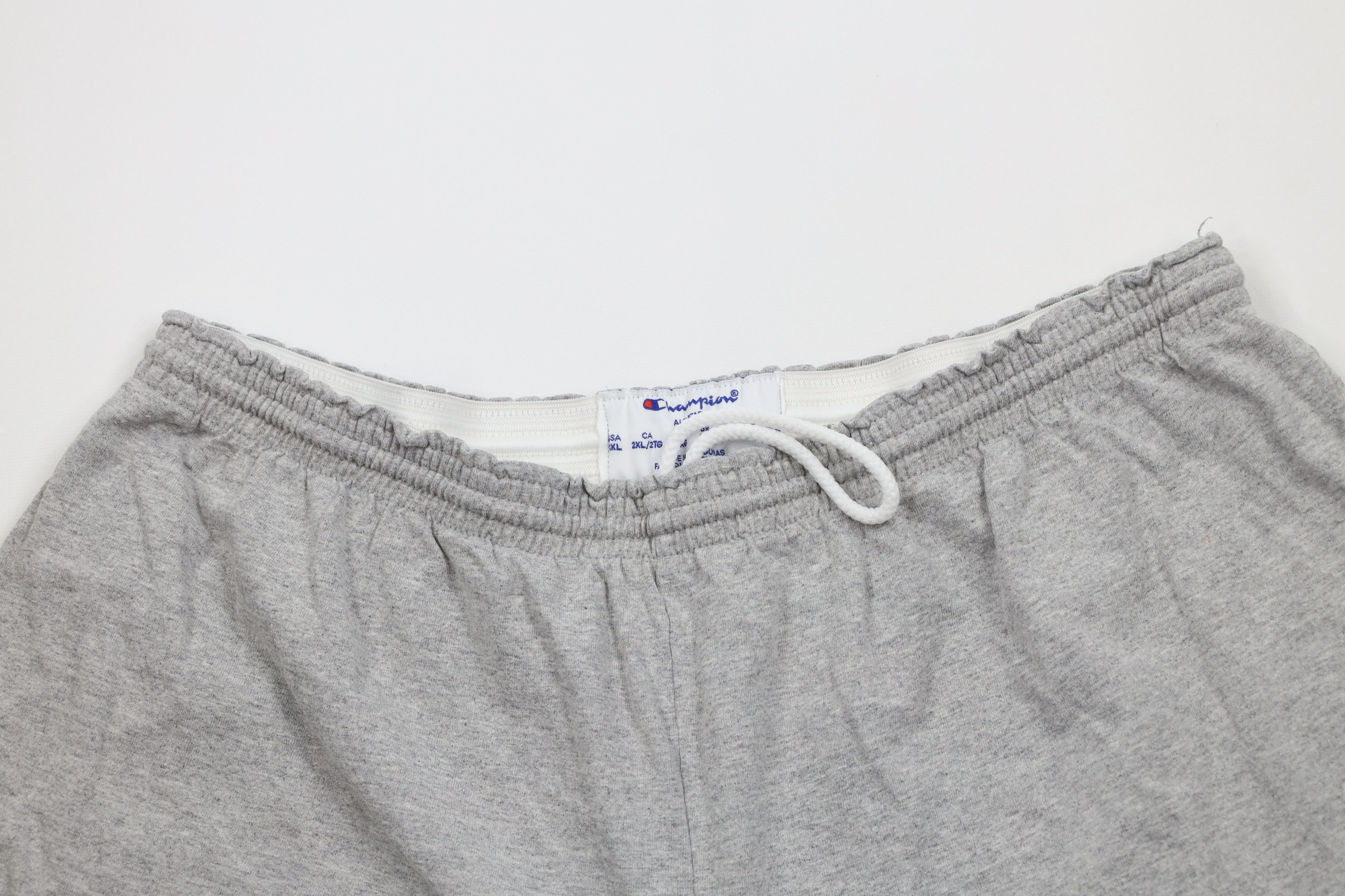 Champion × Vintage Vintage Champion Classic Logo Above Knee Shorts Heather Gray Size US 38 / EU 54 - 2 Thumbnail