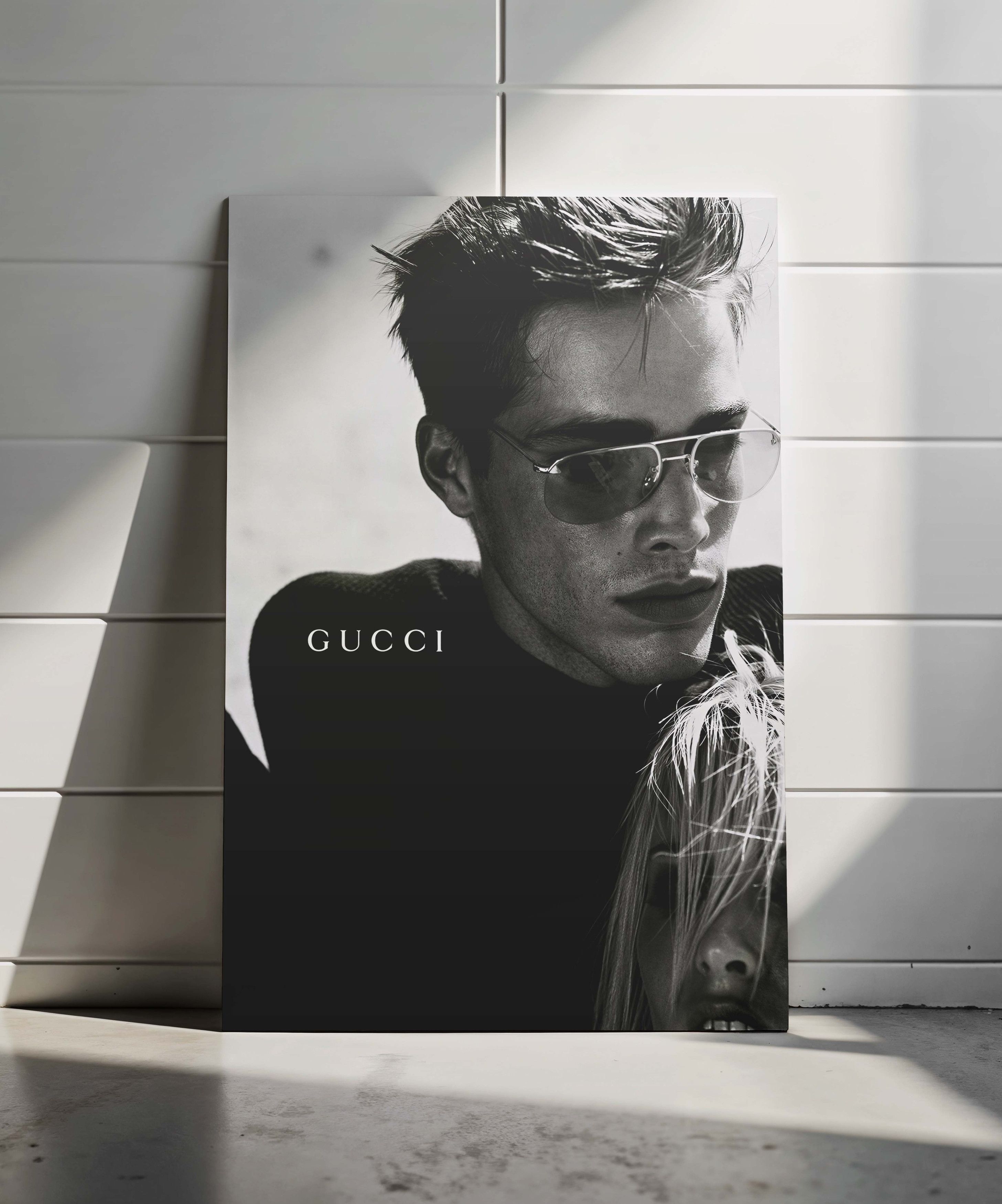 Gucci 90s Gucci Tom Ford Sunglsasses Poster Gift Vintage Logo Size ONE SIZE - 1 Thumbnail