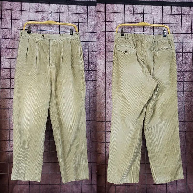 Burberry Burberry Khaki Stripe Casual Pants for Men Size US 36 / EU 52 - 1 Thumbnail