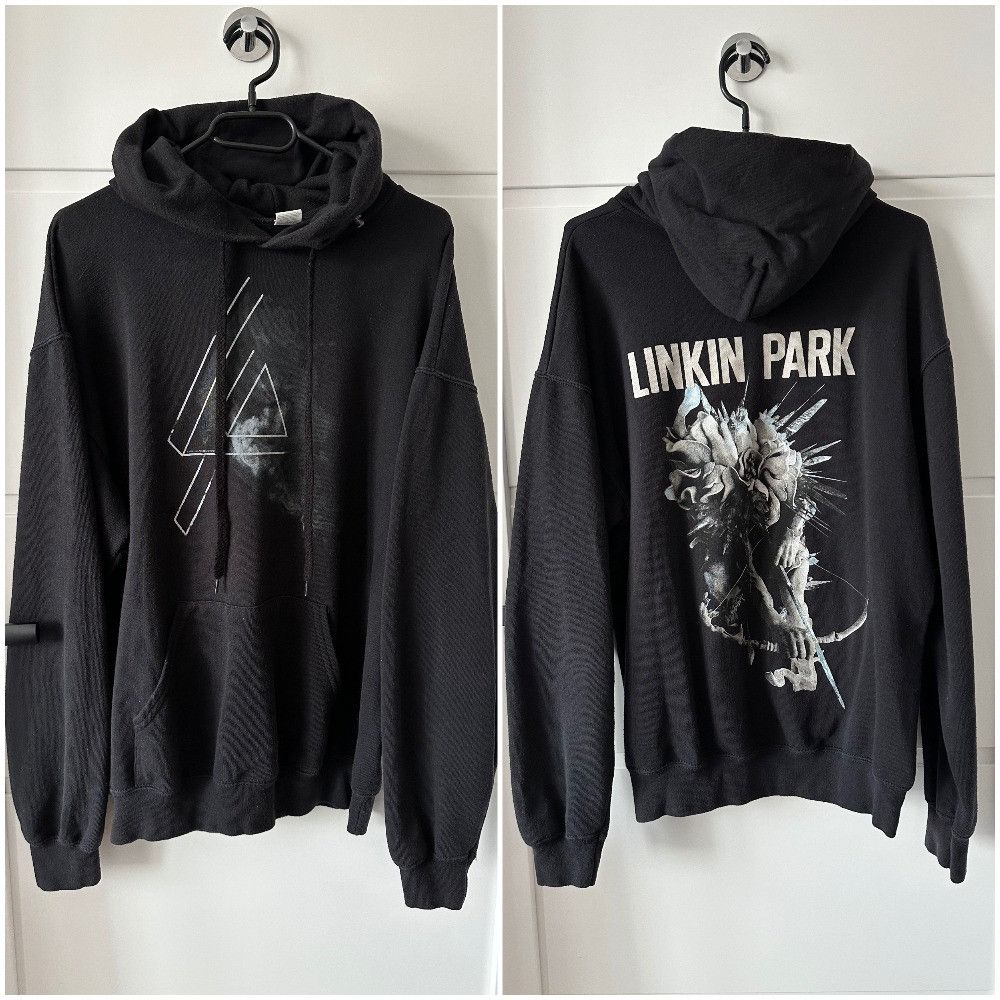 Band Tees 2014 Linkin Park vintage hoodie band sweathirt Size US L / EU 52-54 / 3 - 1 Thumbnail