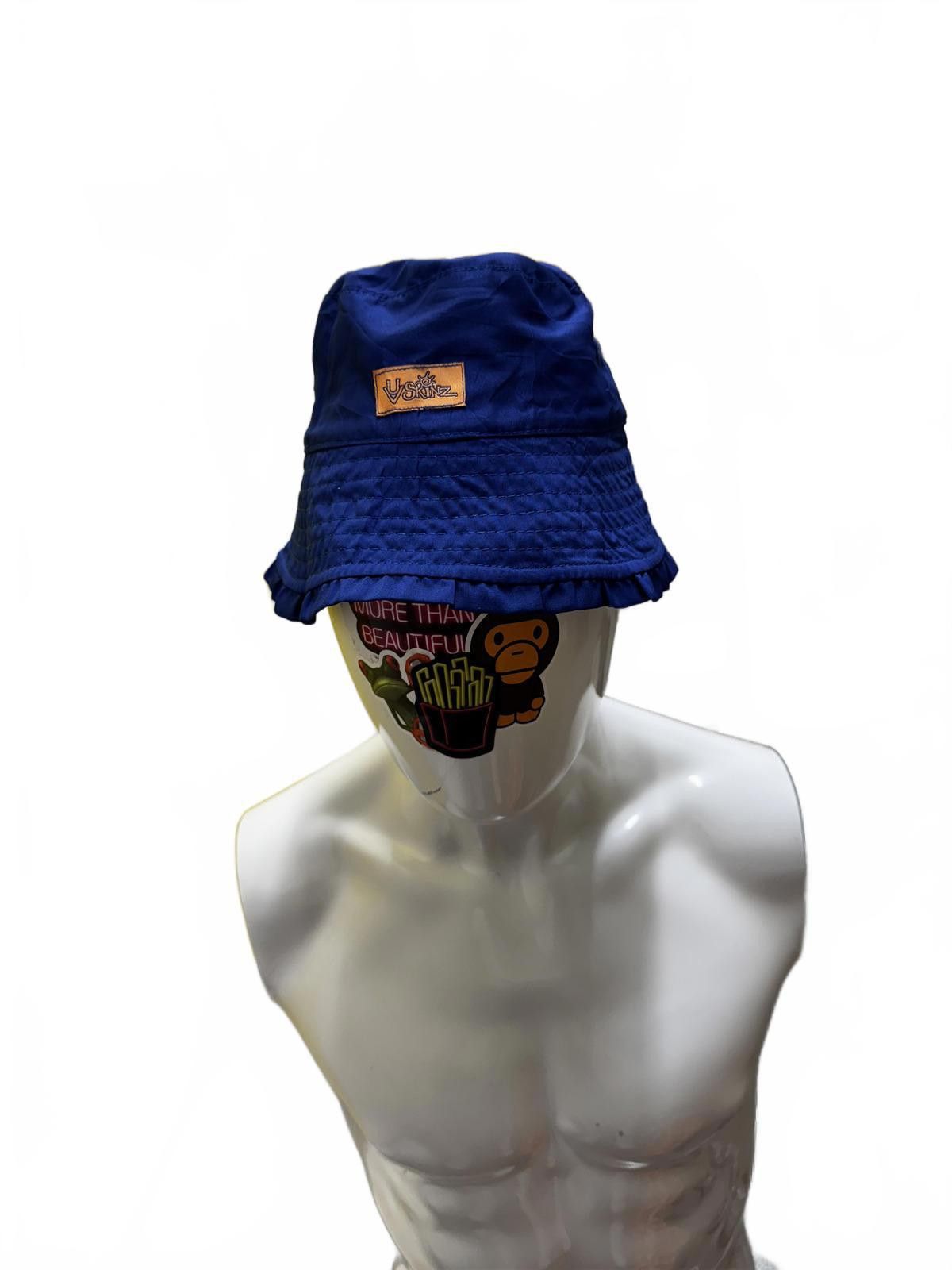 Designer Men's Blue Bucket Hat Size ONE SIZE - 2 Thumbnail