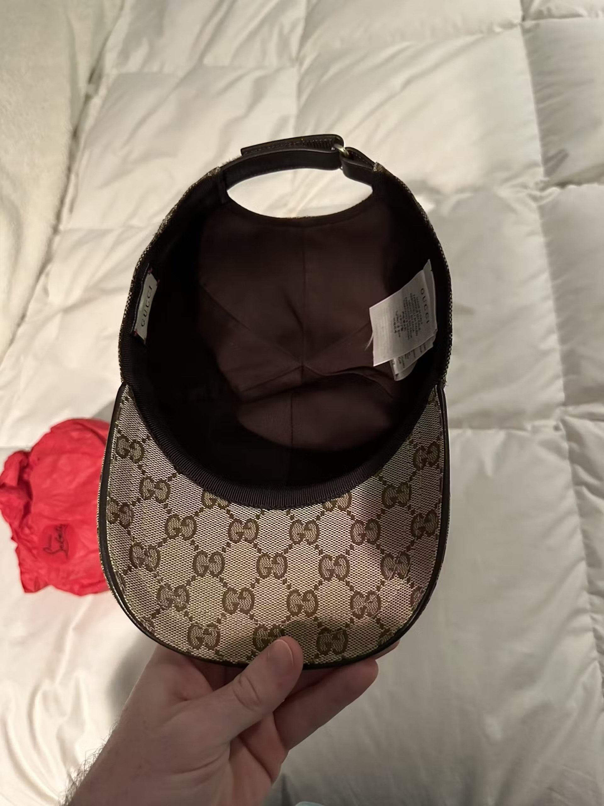 Gucci Gucci GG Canvas Baseball Cap Hat Size Large Size ONE SIZE - 3 Thumbnail