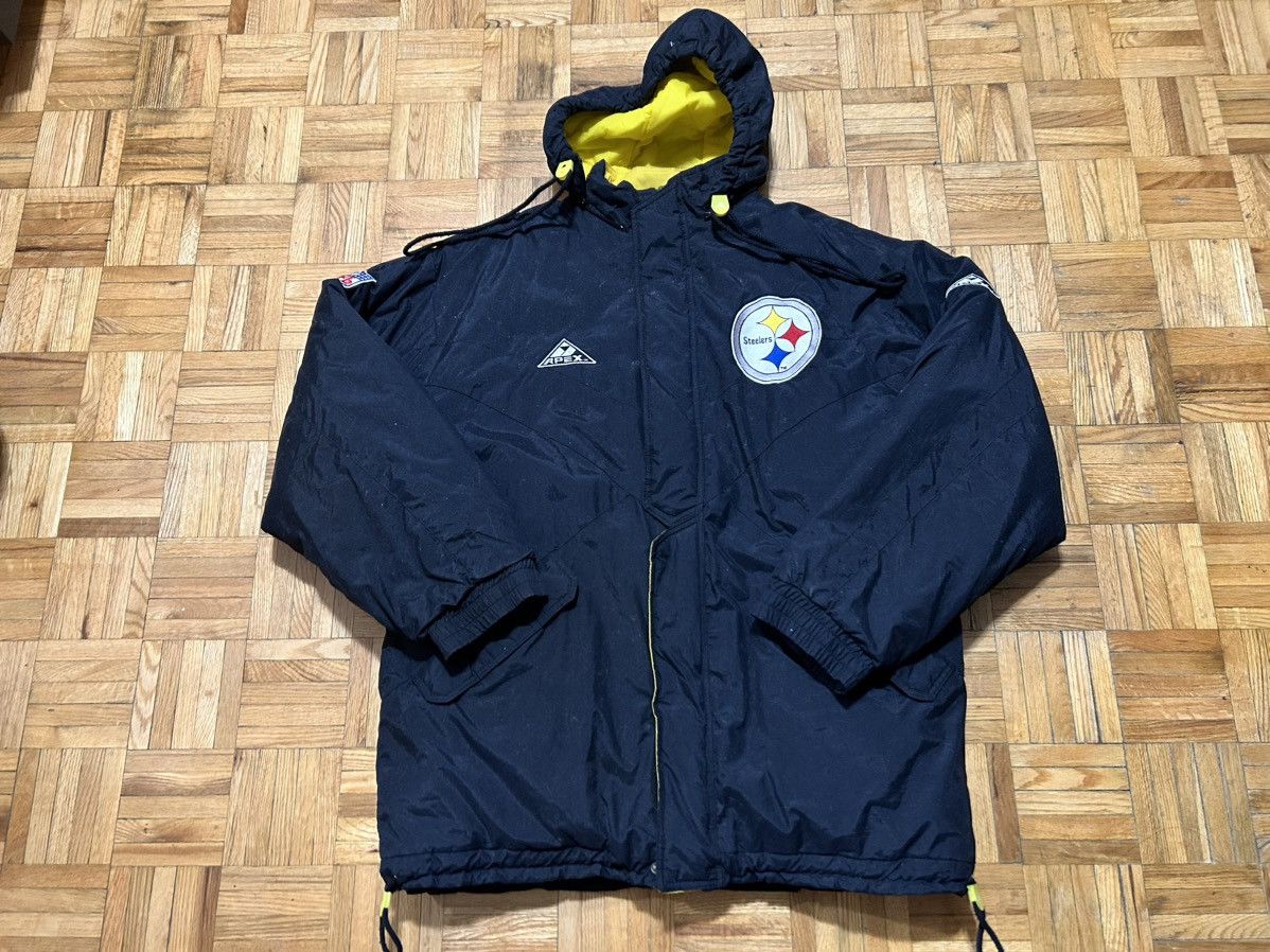 Pittsburgh Steelers Apex One Size L Large Full Zip Jacket