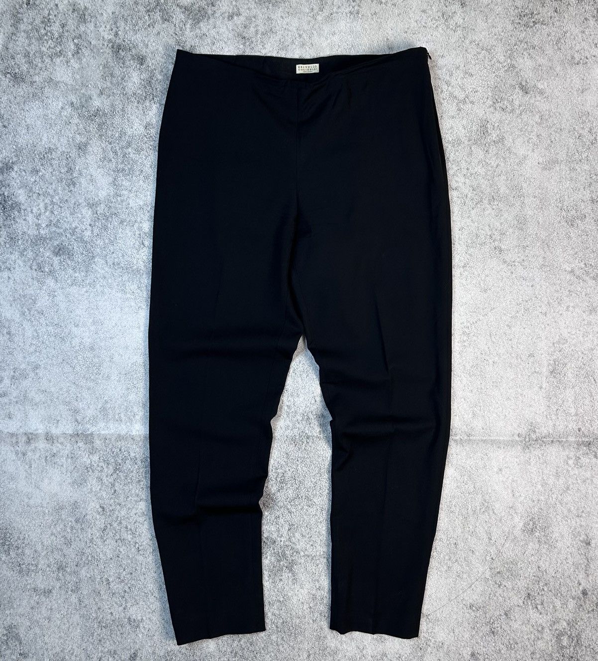 Brunello Cucinelli Brunello Cucinelli Wool Cotton Pants Chino pleated Size 34" / US 12 / IT 48 - 2 Thumbnail