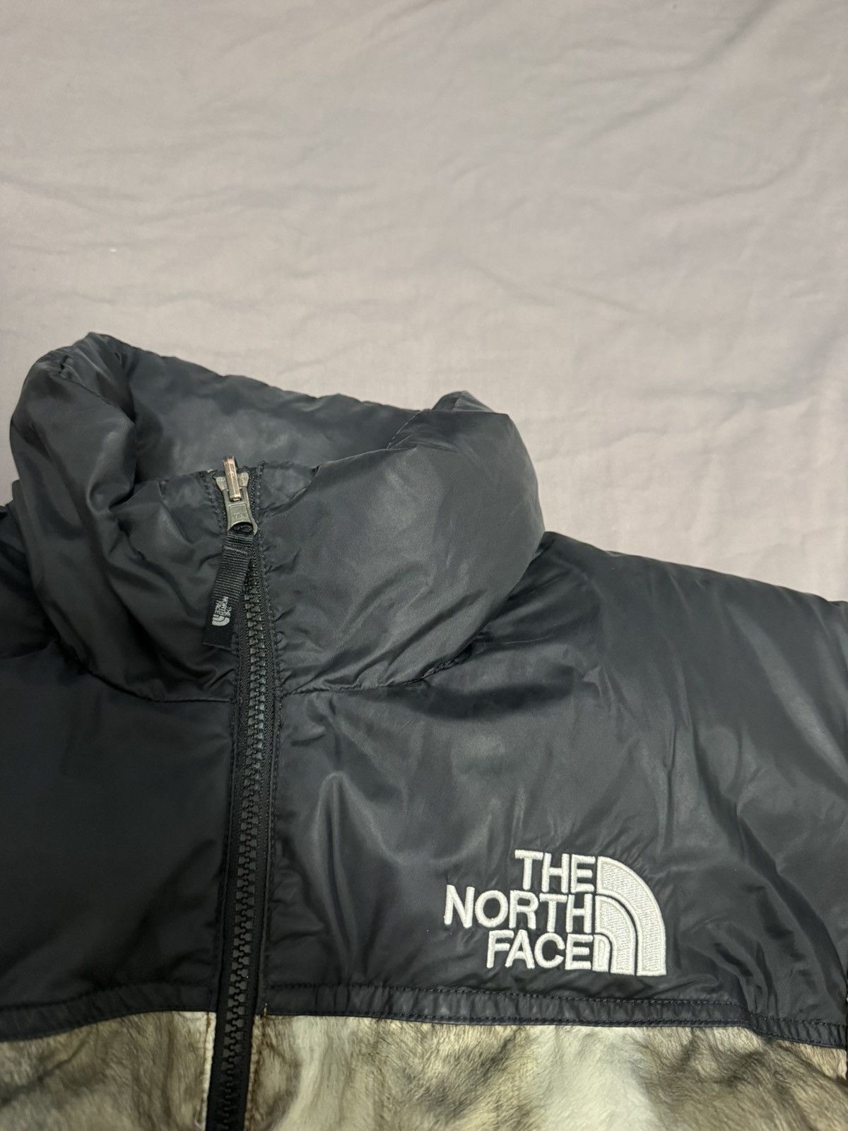 The North Face Supreme tnf North face Fur print nuptse jacket Size US S / EU 44-46 / 1 - 2 Thumbnail