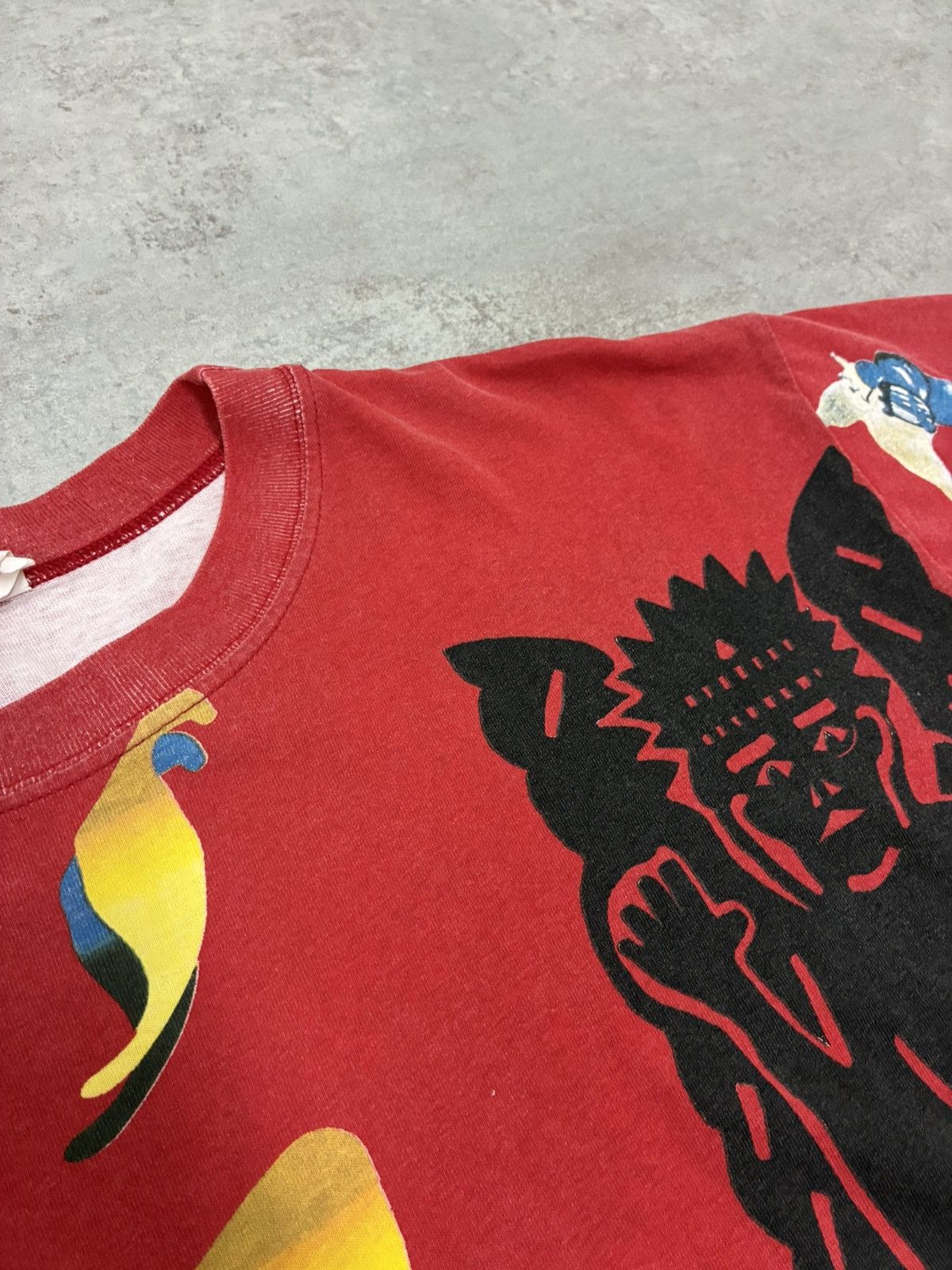 Other 1993 Santana Sacred Fire All Over Print Vintage Tour T Shirt Size US XL / EU 56 / 4 - 6 Thumbnail