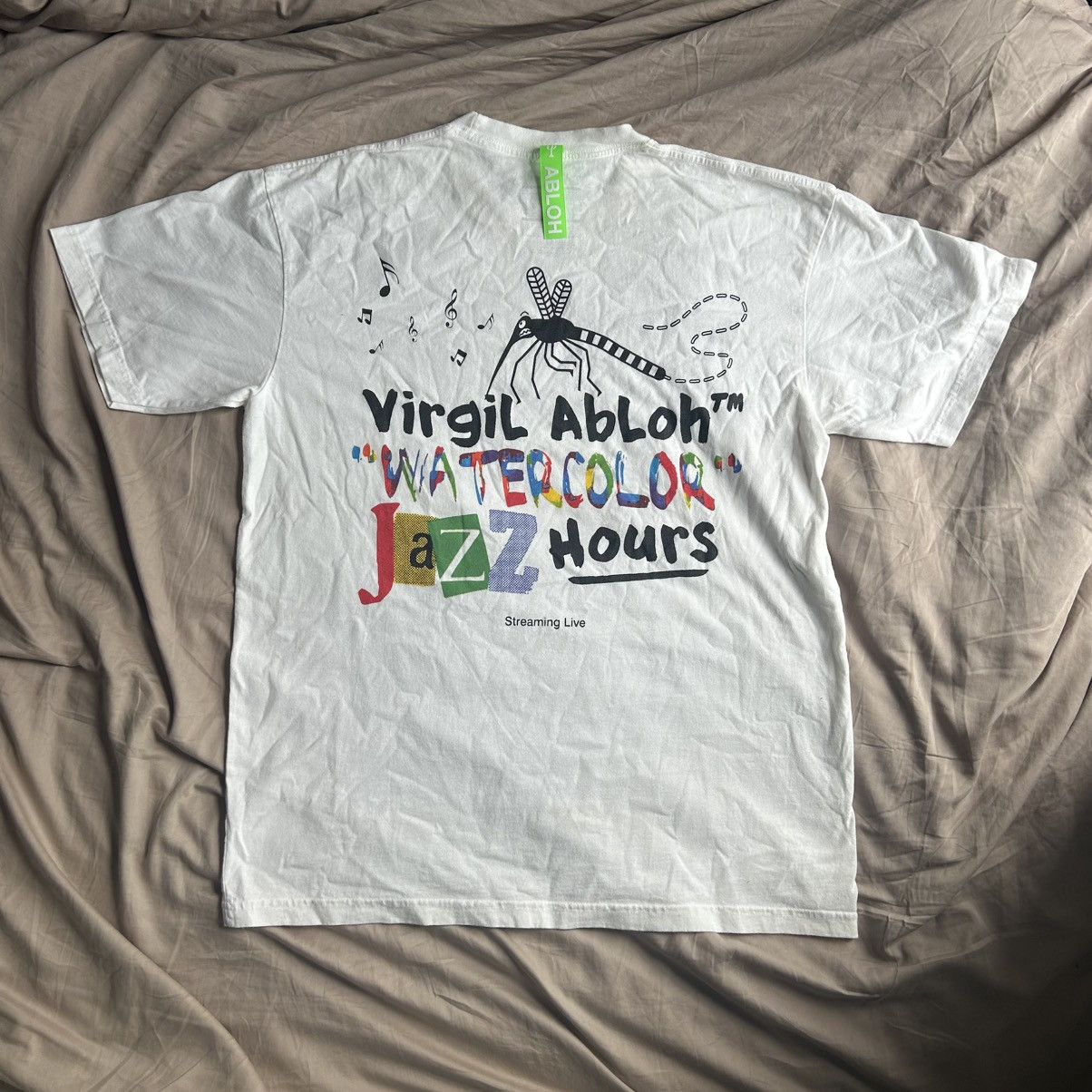 Virgil Abloh Off-white Canary Yellow X Virgil Abloh Tee Size US L / EU 52-54 / 3 - 2 Thumbnail
