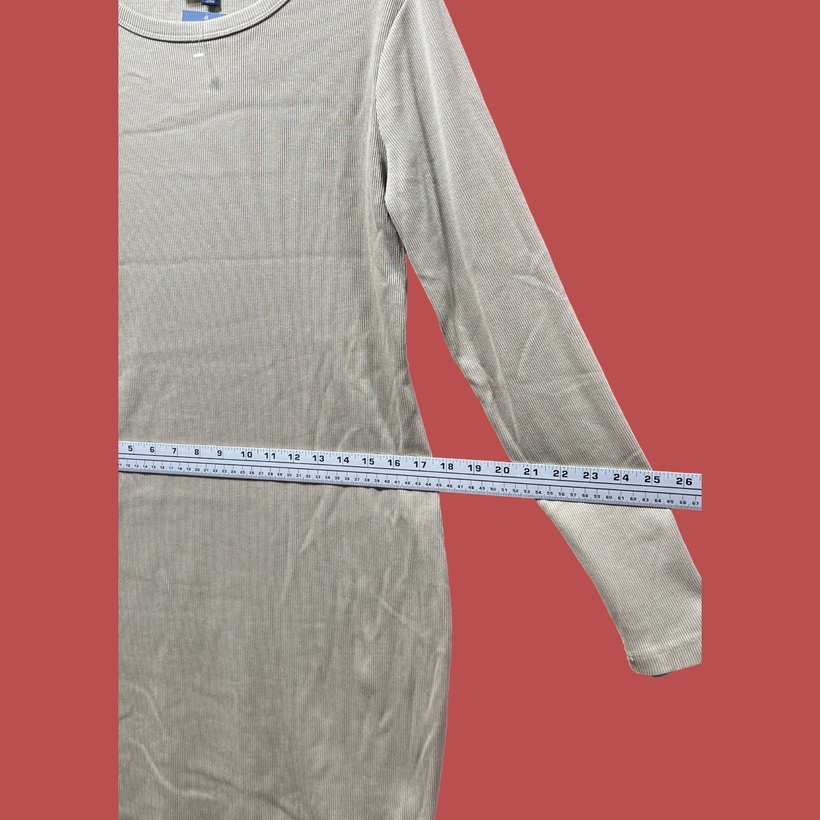 Other Universal Thread - Women's Long Sleeve Ribbed Knit Bodycon D Size XL / US 12-14 / IT 48-50 - 6 Thumbnail