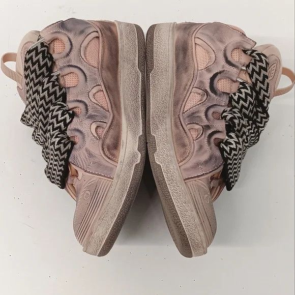 Lanvin Lanvin Men's Curb Chunky Distressed Sneakers - EU43/US10 Size US 10 / EU 43 - 6 Thumbnail