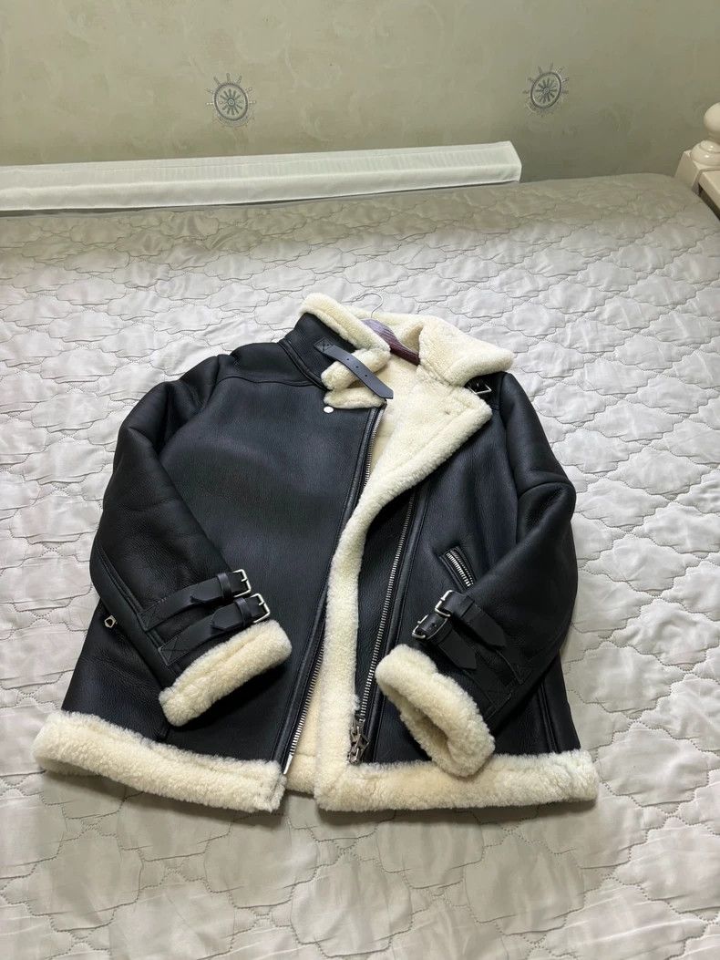 Acne Studios acne studios Fur all-in-one jacket 2503-Nextarrow Size S / US 4 / IT 40 - 1 Thumbnail