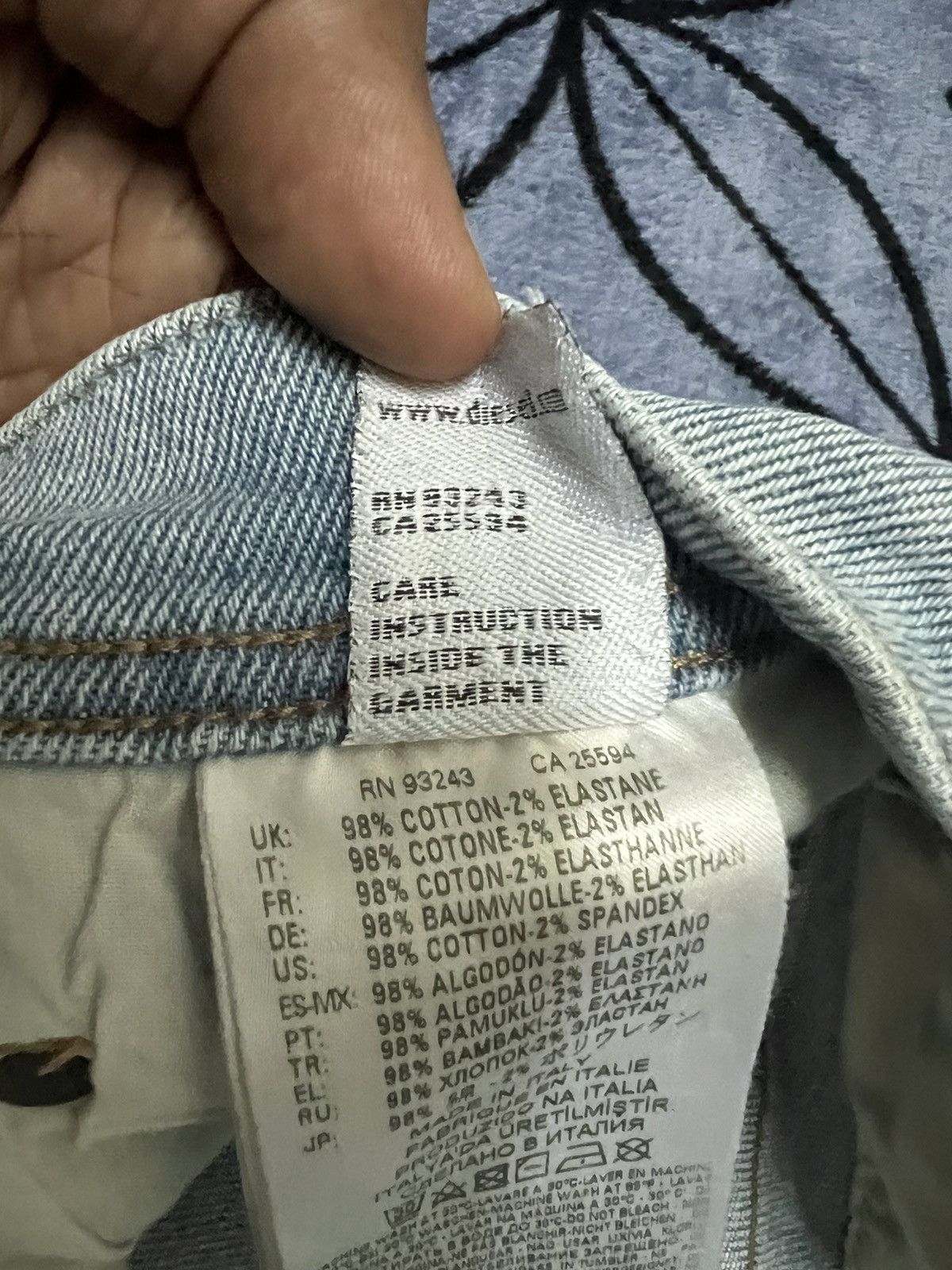 Diesel Diesel Industry - Distressed selvedge jeans Size US 31 - 10 Thumbnail