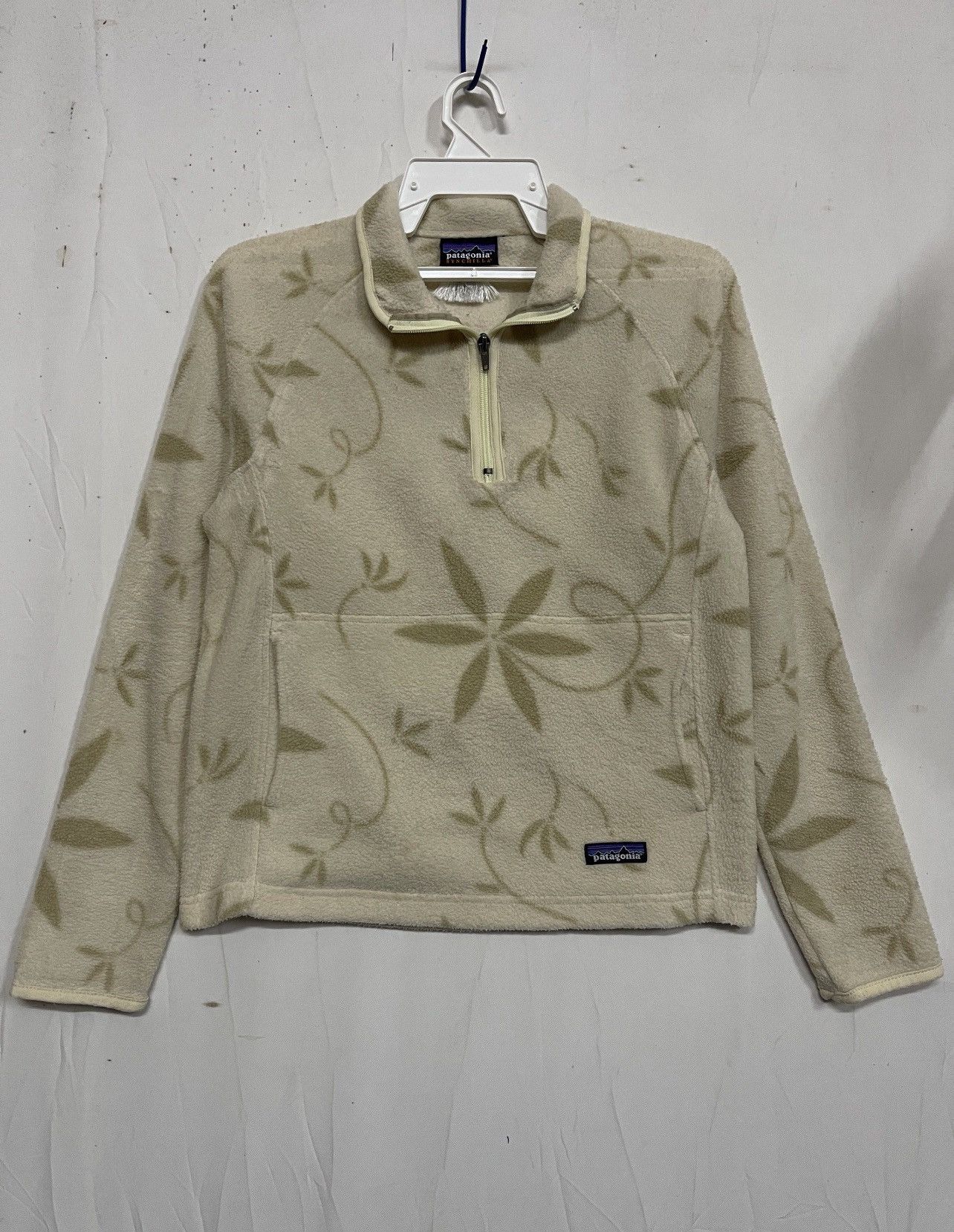 Patagonia Patagonia Women's Synchilla Floral Quarter Zip fleece jacket Size XS / US 0-2 / IT 36-38 - 1 Thumbnail