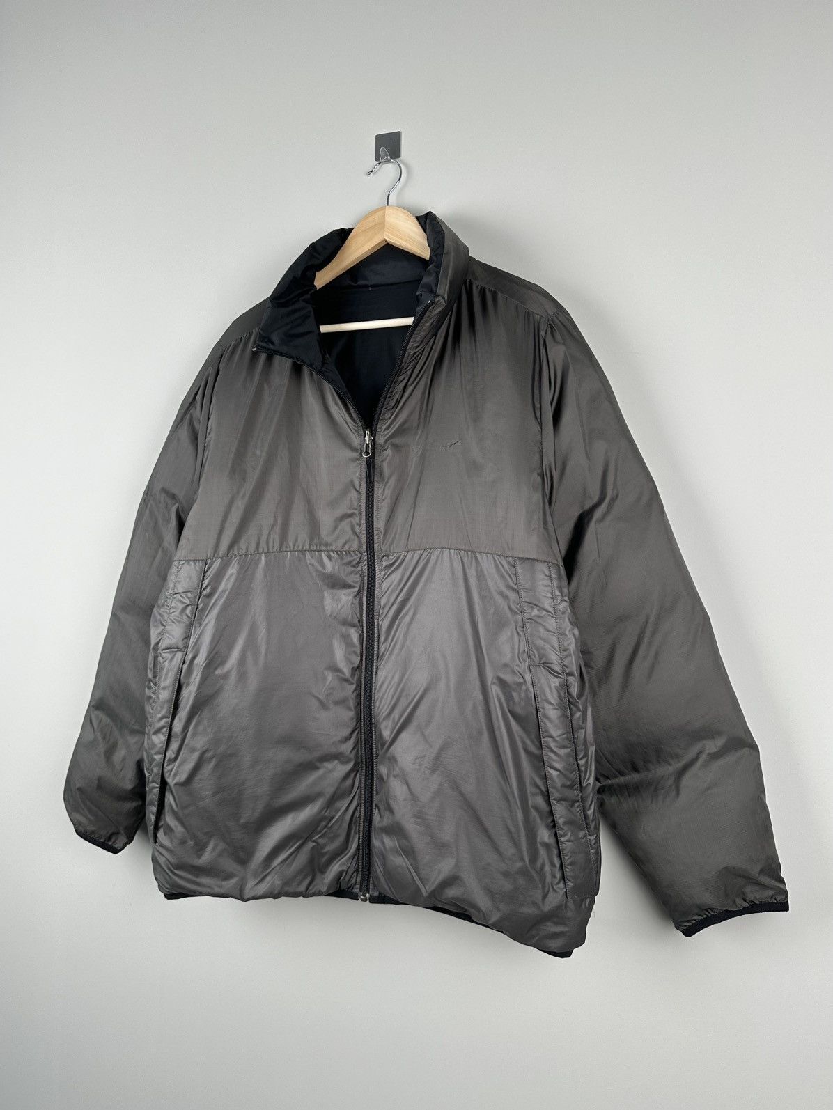 Nike × Vintage Y2k Vintage Nike Puffer Drill Jacket Size US L / EU 52-54 / 3 - 8 Thumbnail