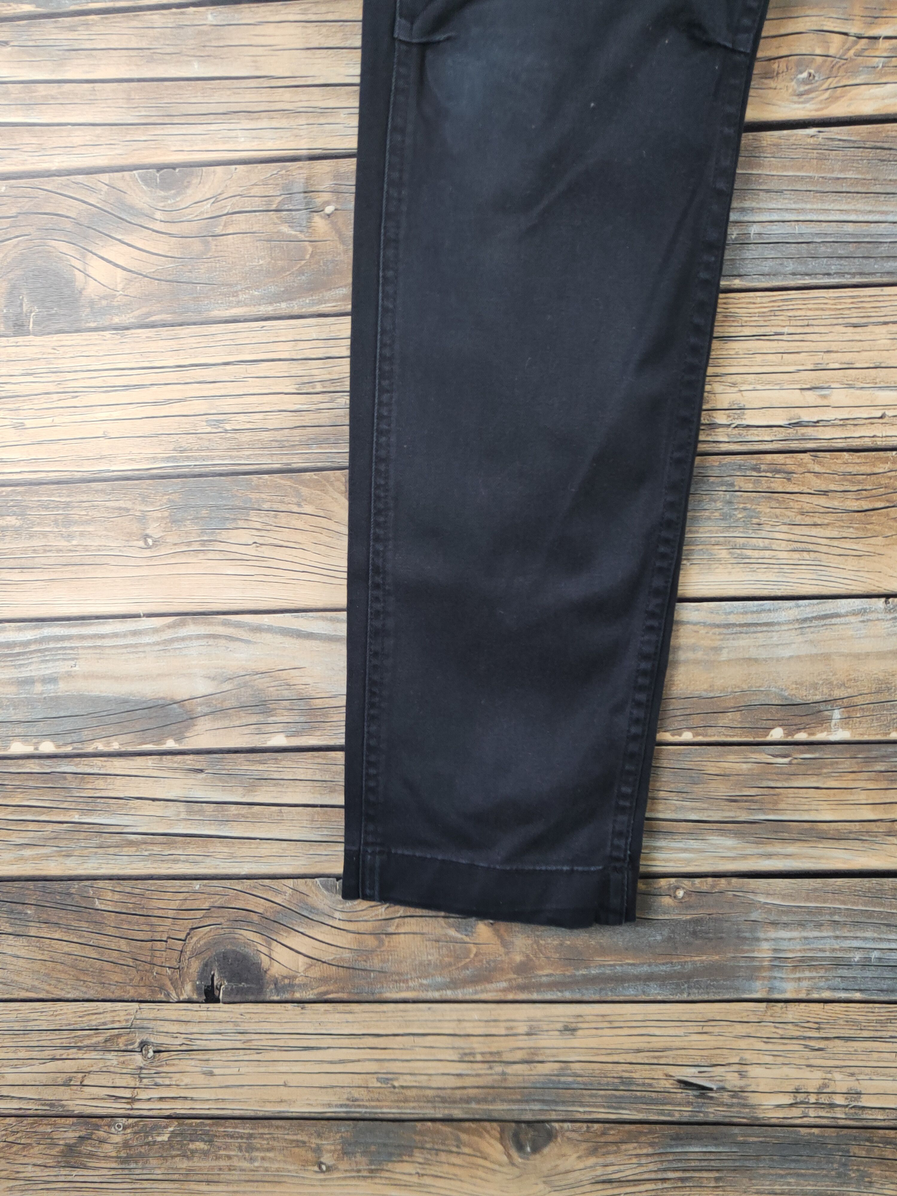 Japanese Brand DL Back Number Black Multipocket Cargo Pants #46-284T Size US 31 - 4 Thumbnail