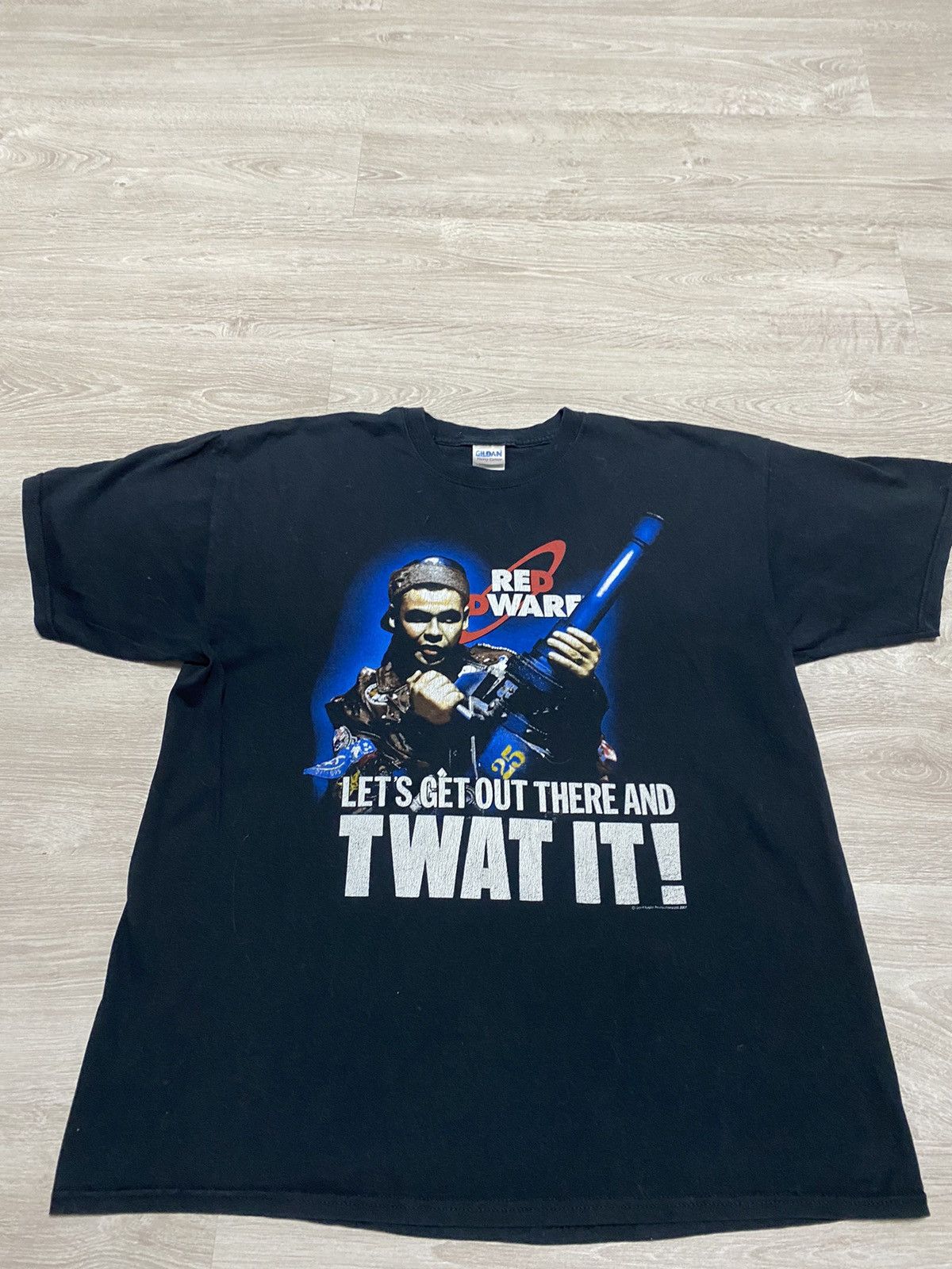 Vintage Vintage Red Dwarf Lets Twat shirt 10th anniversary Size XL Size US XL / EU 56 / 4 - 1 Thumbnail