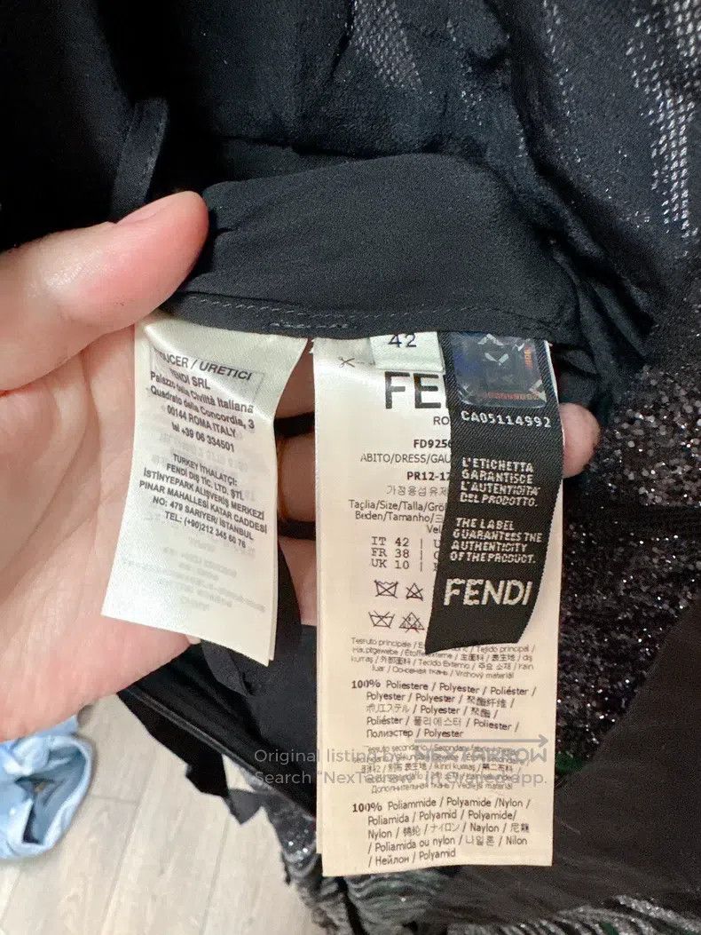 Fendi Fendi Heavy Duty Evening Dress Size S / US 4 / IT 40 - 6 Thumbnail