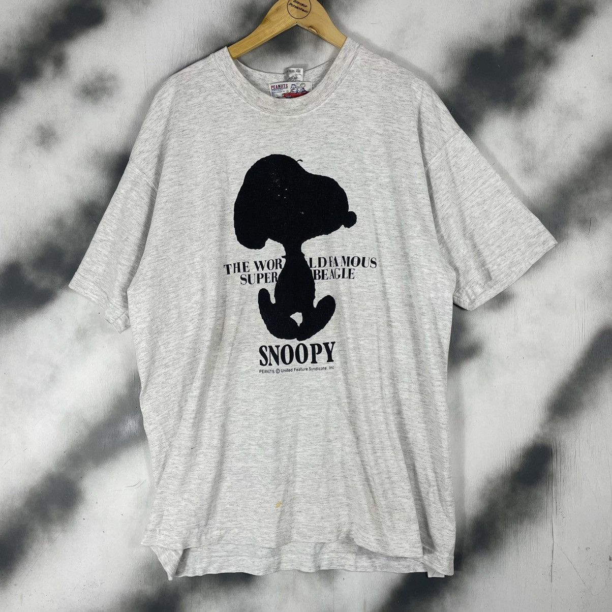 Peanuts Vintage 90’s Snoopy Peanuts Big Logo Size US XL / EU 56 / 4 - 1 Thumbnail