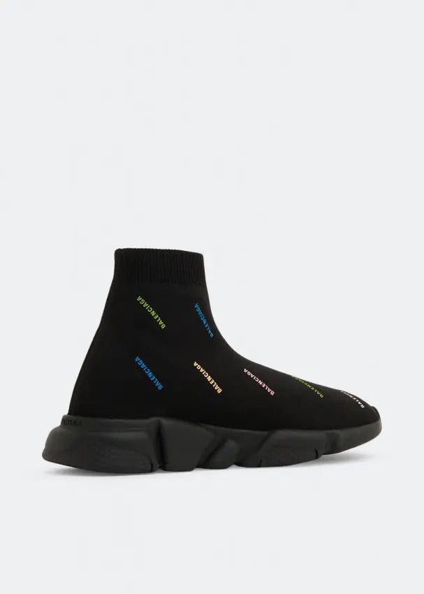 Balenciaga o1bcso1str0625 Size: KIDS 23-24 / Speed Allover Sneakers Size US 5 / EU 37 - 2 Thumbnail