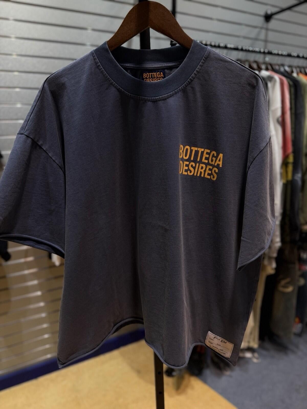 Bottega Desires BRAND NEW - Bottega Desires Tee T-Shirt F**k Joke (XL) Blue Size US XL / EU 56 / 4 - 3 Thumbnail