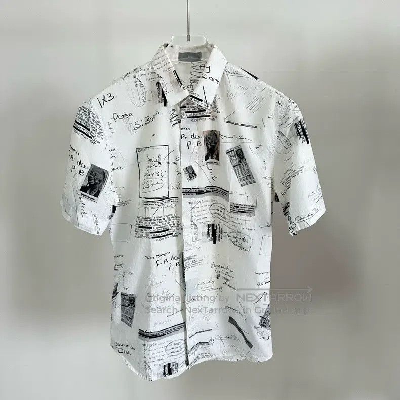 Dior Dior Size 37 Poster graffiti, pattern, embroidery, little b Size US XXS / EU 40 - 1 Thumbnail
