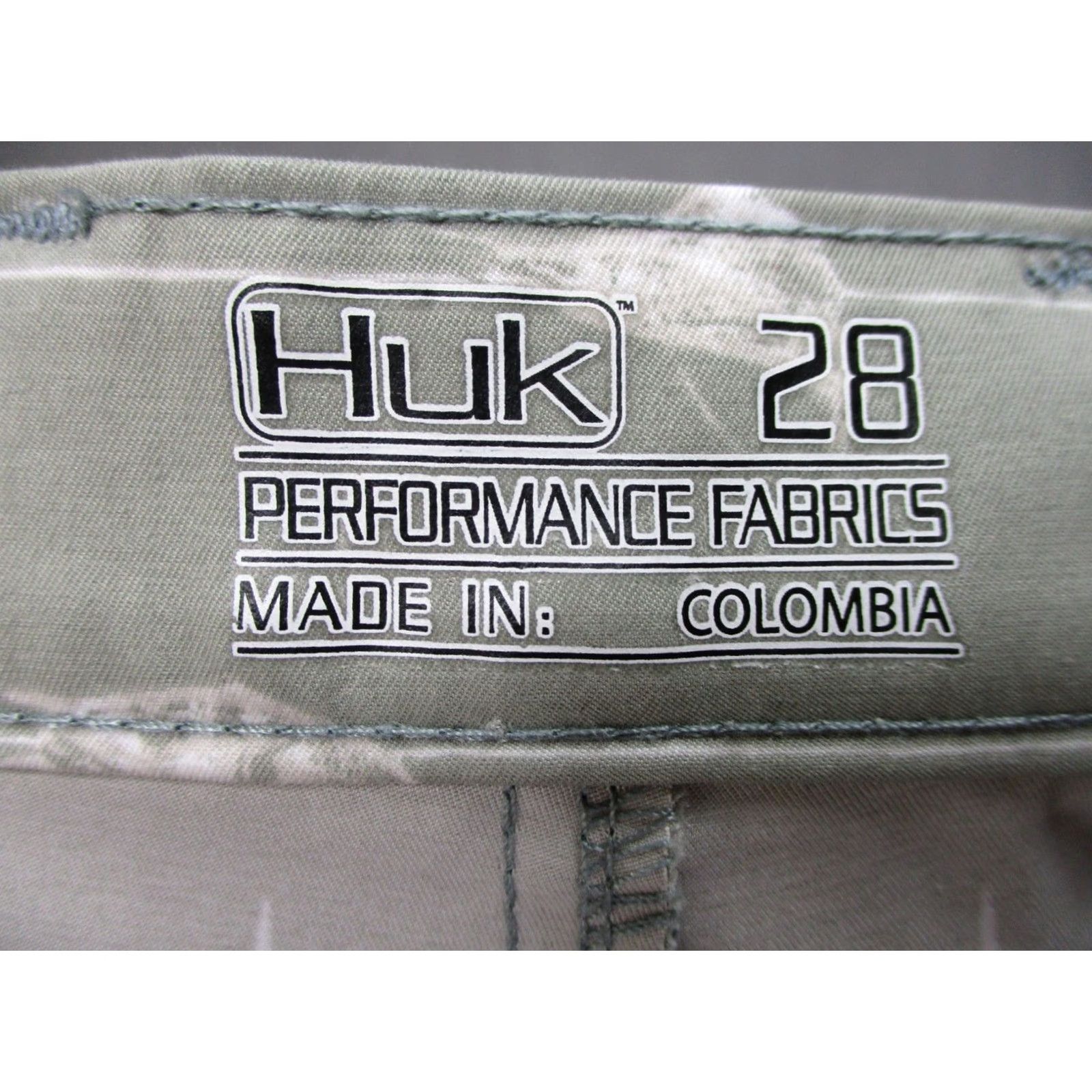 Vintage Huk Short Mens 28 Gray Performance Fabrics Lightweight Shark Fishing Outdoor Shirt Size US 28 / EU 44 - 7 Thumbnail