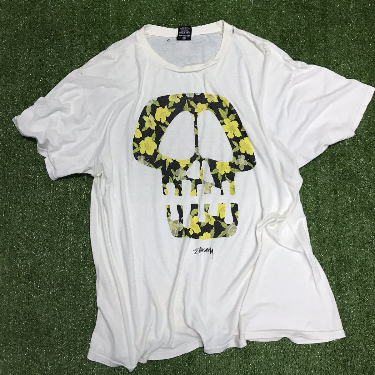 Stussy Vintage Stussy Distress ⚡️✨ Size US XL / EU 56 / 4 - 1 Thumbnail