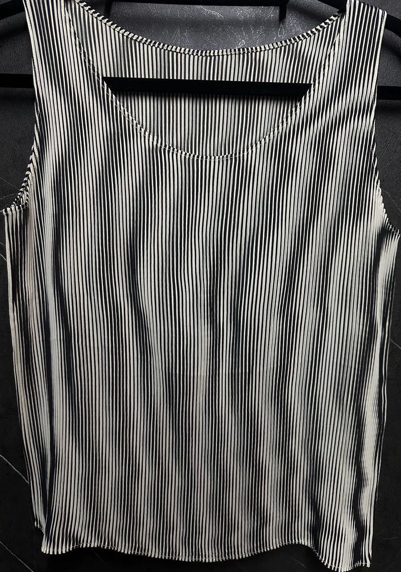 Issey Miyake Issey Miyake Mainline striped top Size M / US 6-8 / IT 42-44 - 2 Thumbnail