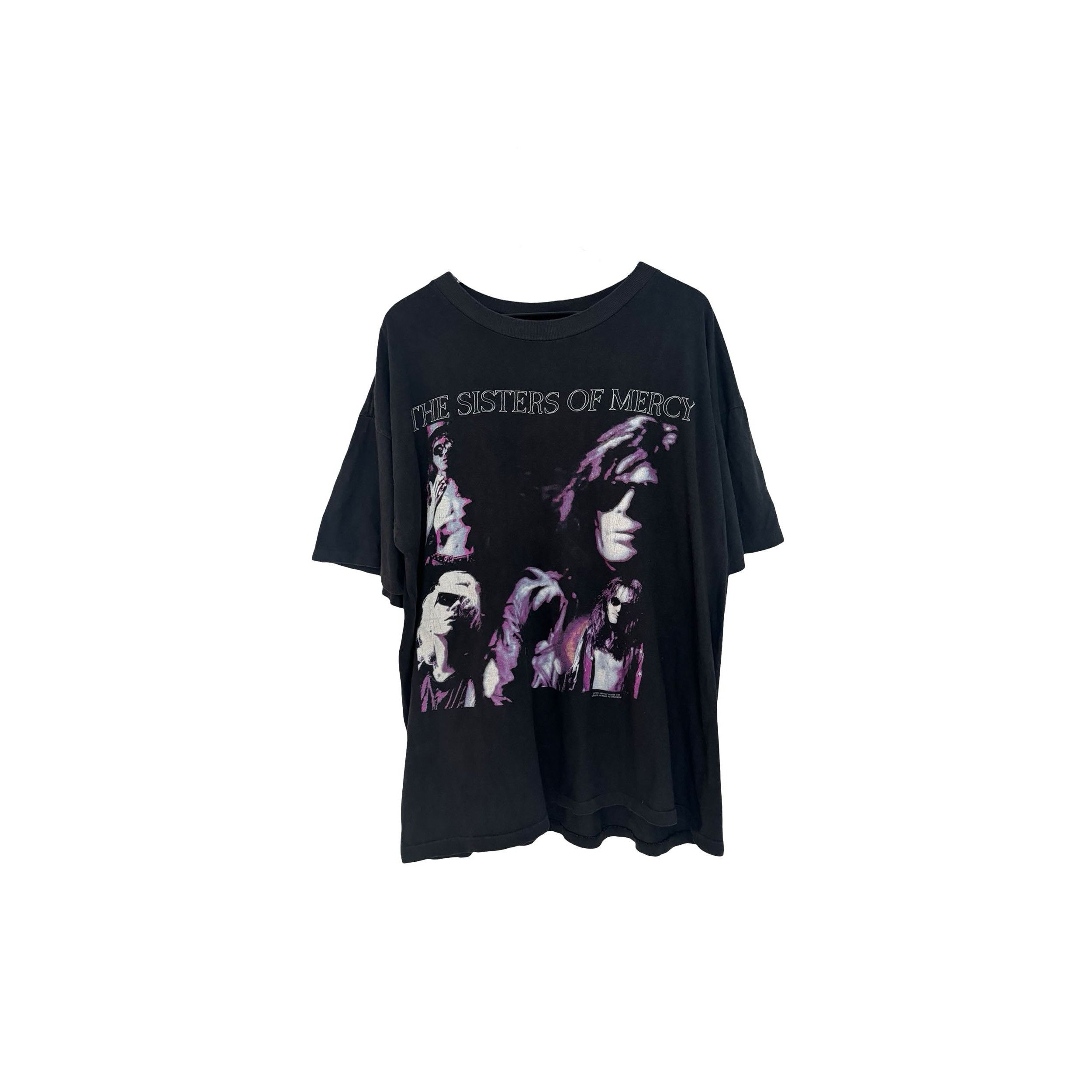 Vintage The Sisters Of Mercy Tee Size US XL / EU 56 / 4 - 1 Thumbnail