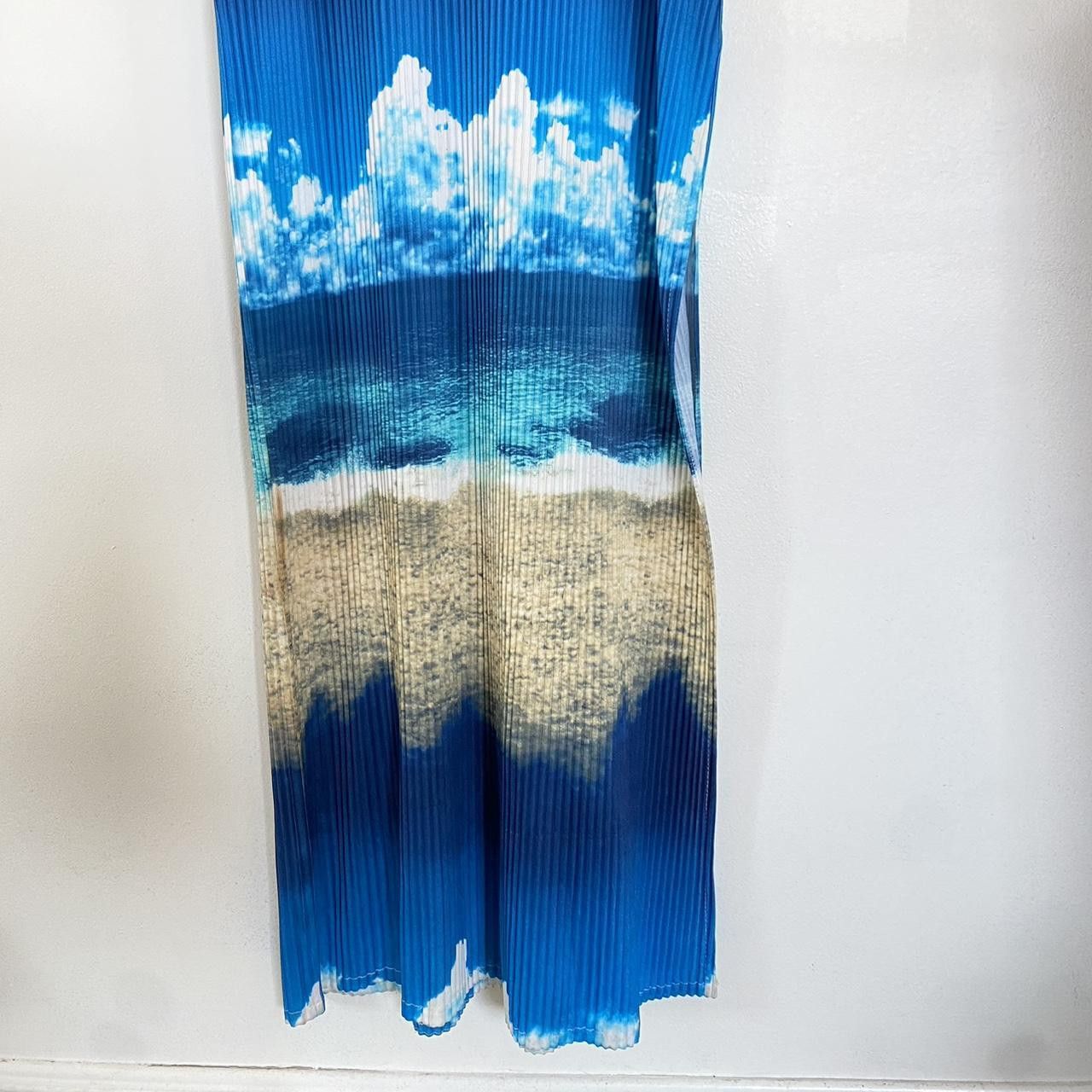 Vintage AMERICAN VINTAGE LONG MAXI DRESS SMALL / MEDIUM BLUE Size S / US 4 / IT 40 - 4 Thumbnail
