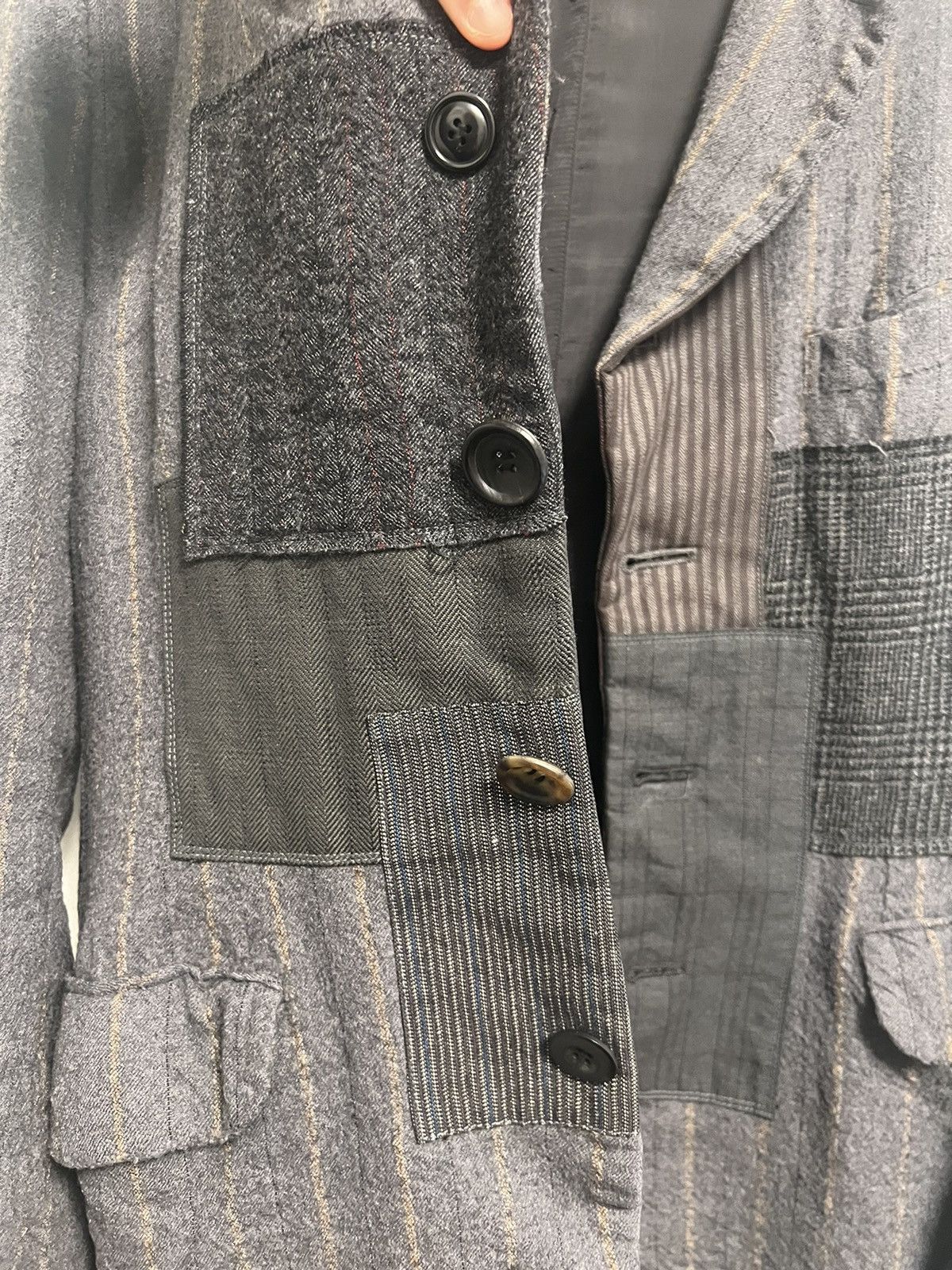 Junya Watanabe A/W 2013 patchwork blazer Size 52L - 5 Thumbnail
