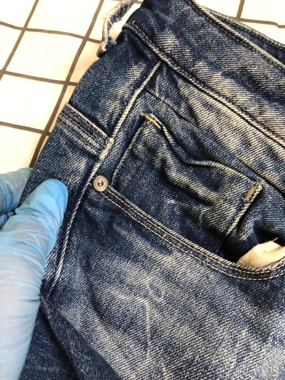 G-Star G-Star Raw GS01 Arc 3D Slim Blue Denim Jeans Size 31" - 15 Thumbnail