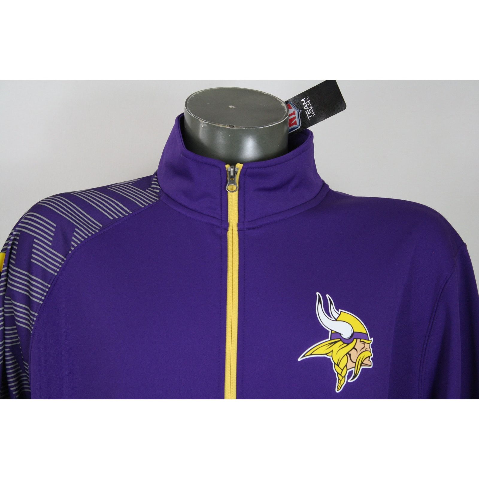Majestic × NFL NWT Minnesota Vikings Majestic Therma Base Athletic Jacket Size US XL / EU 56 / 4 - 2 Thumbnail