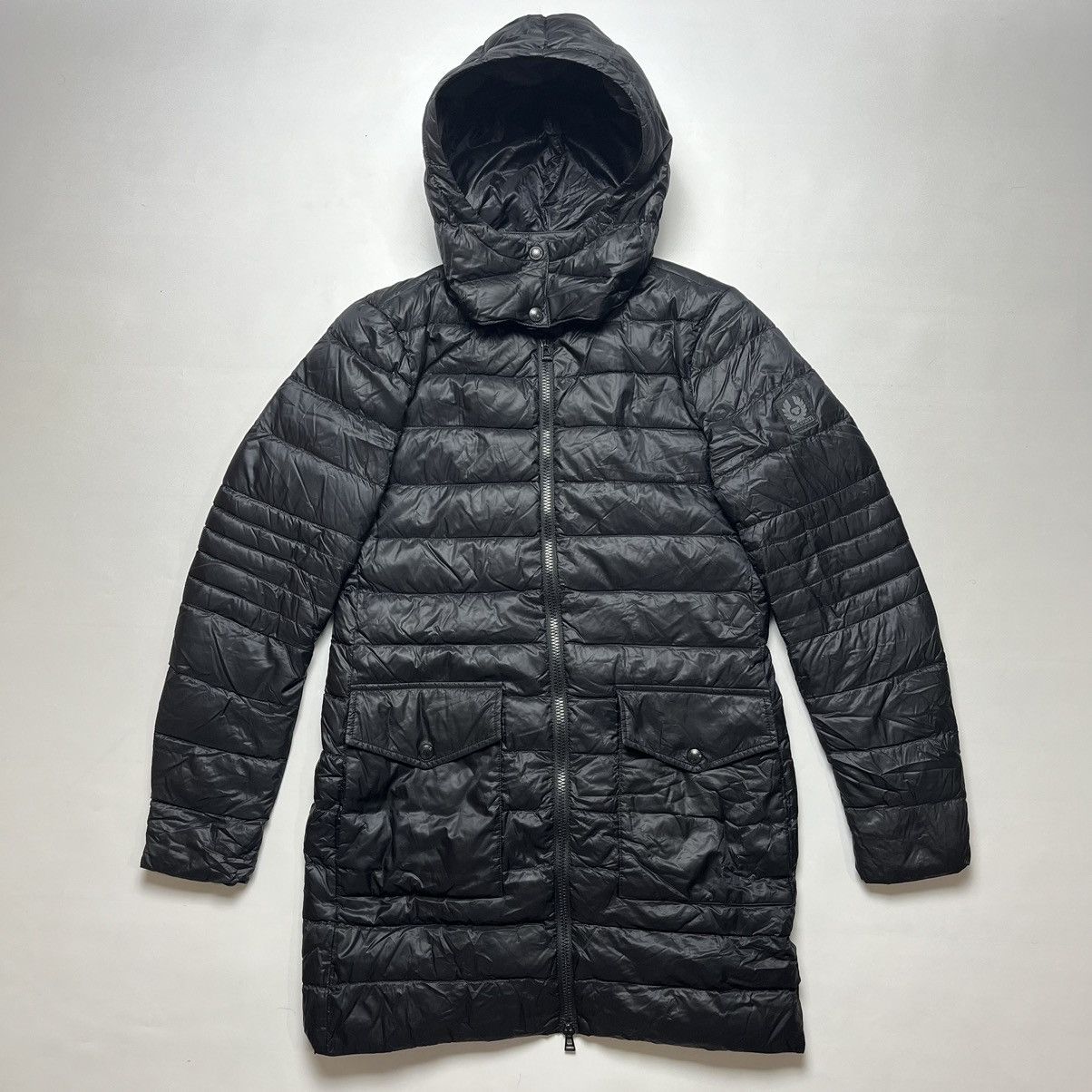 Image of Belstaff Down Jacket in Black, Women's (Size Small)