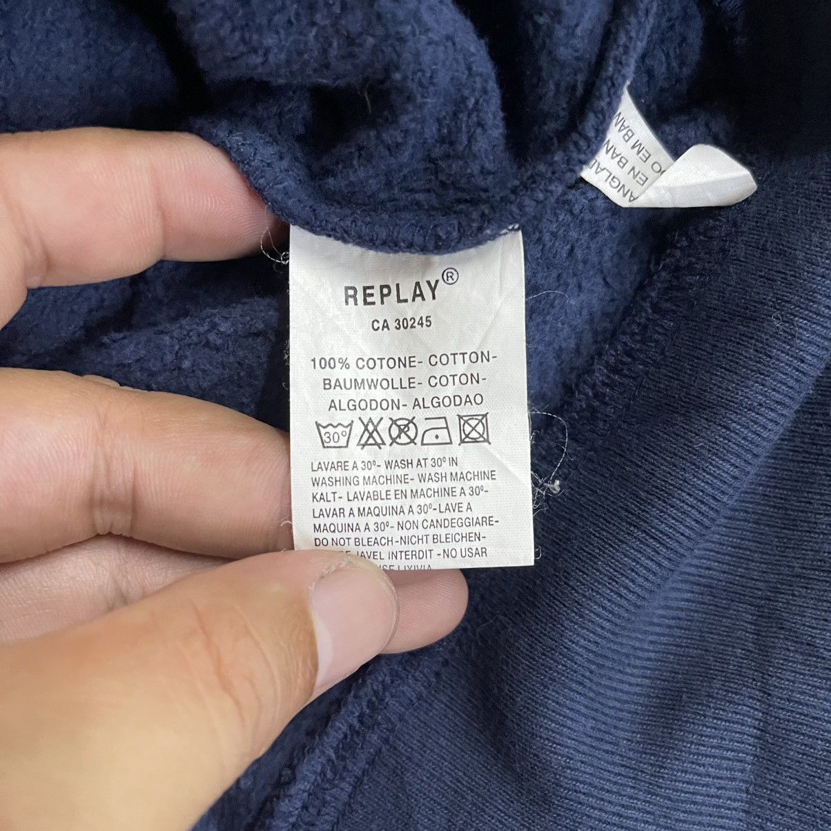 Replay Vintage Replay Big Logo Zipper Sweater Size US M / EU 48-50 / 2 - 8 Thumbnail