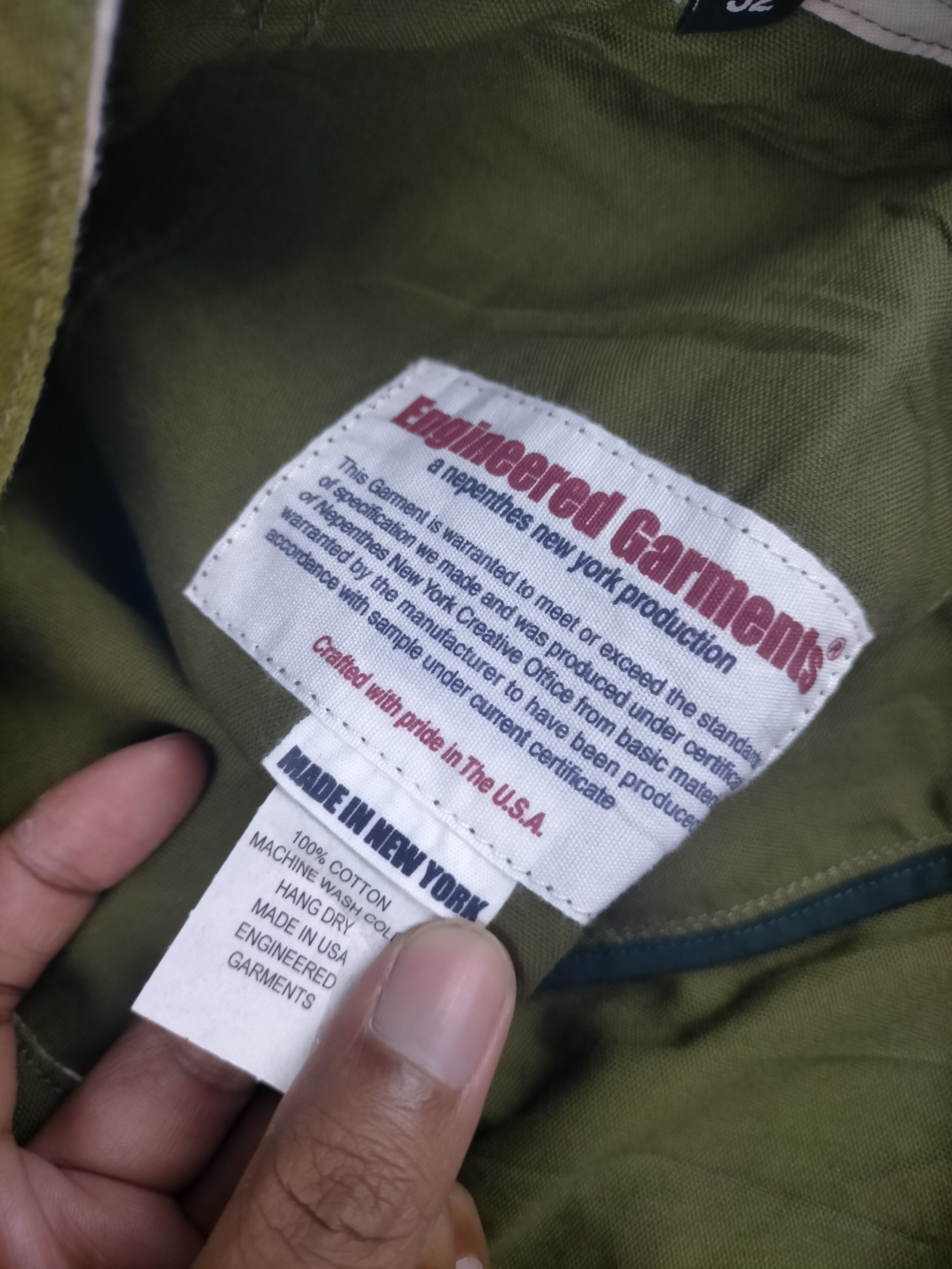 Engineered Garments 🔥Like New Engineered Garment Fatigue Military Baker Pants Size US 32 / EU 48 - 7 Thumbnail