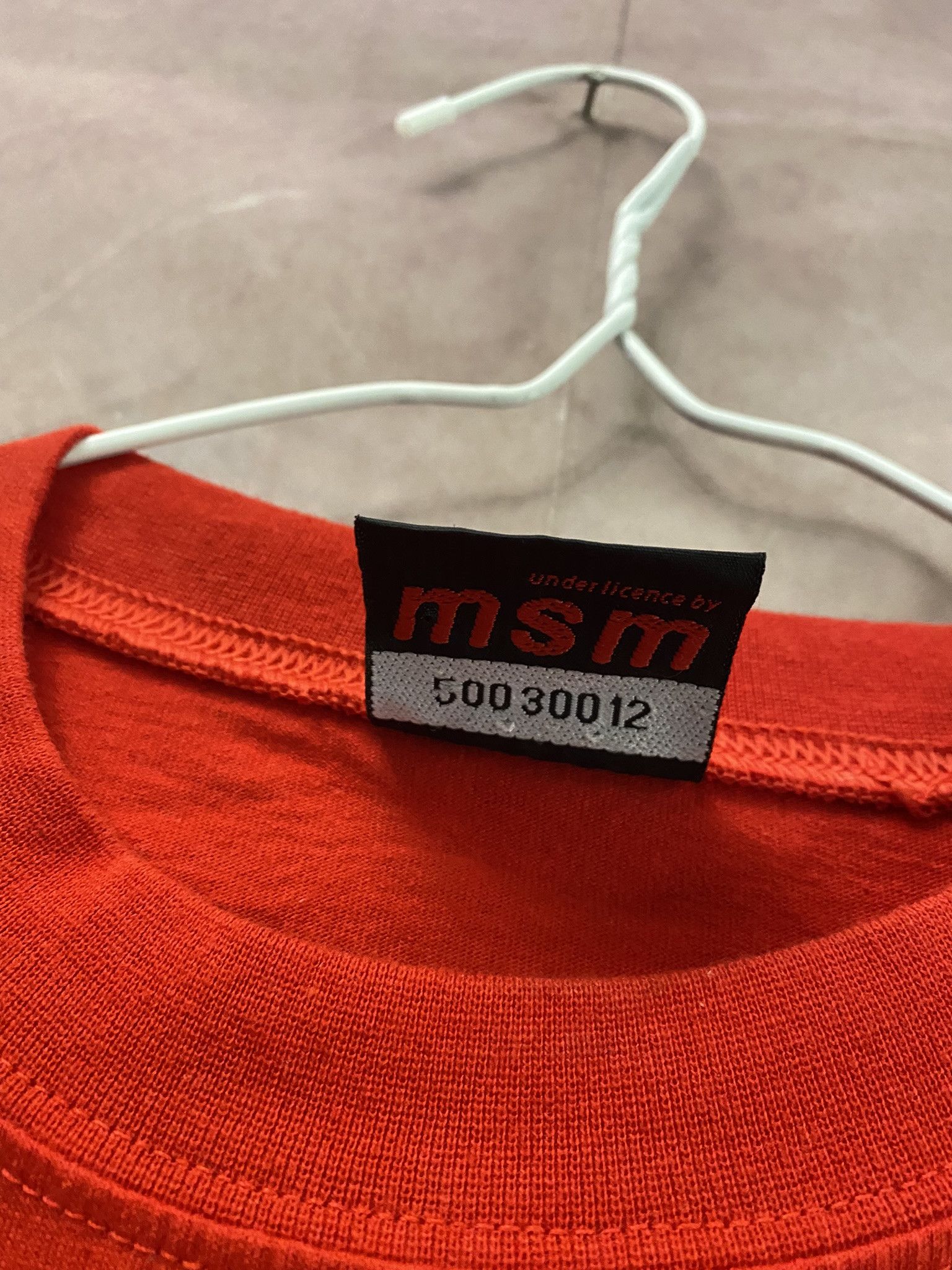 Designer × Vintage Michael Schumacher T-Shirt Red 1994-2003 F-1 Size US L / EU 52-54 / 3 - 5 Thumbnail