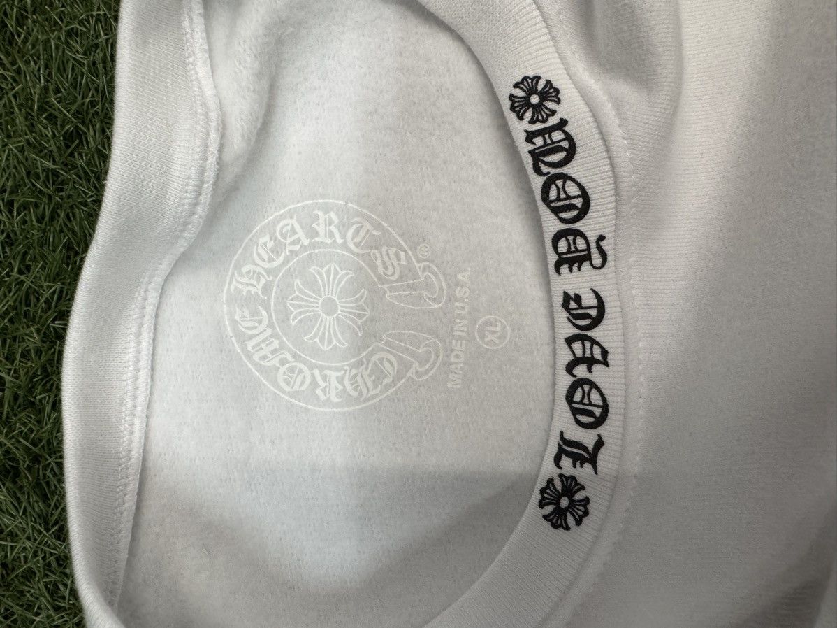 Chrome Hearts Chrome Hearts Love You Crewneck Size US XL / EU 56 / 4 - 3 Thumbnail