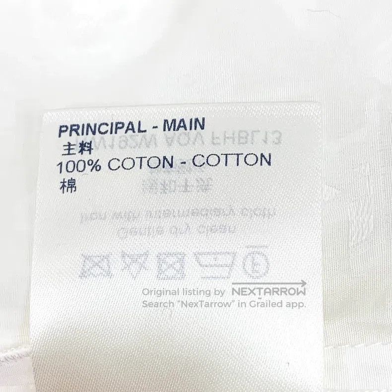 Louis Vuitton Louis Vuitton White cotton logo jacquard full print collar Size S / US 4 / IT 40 - 8 Thumbnail