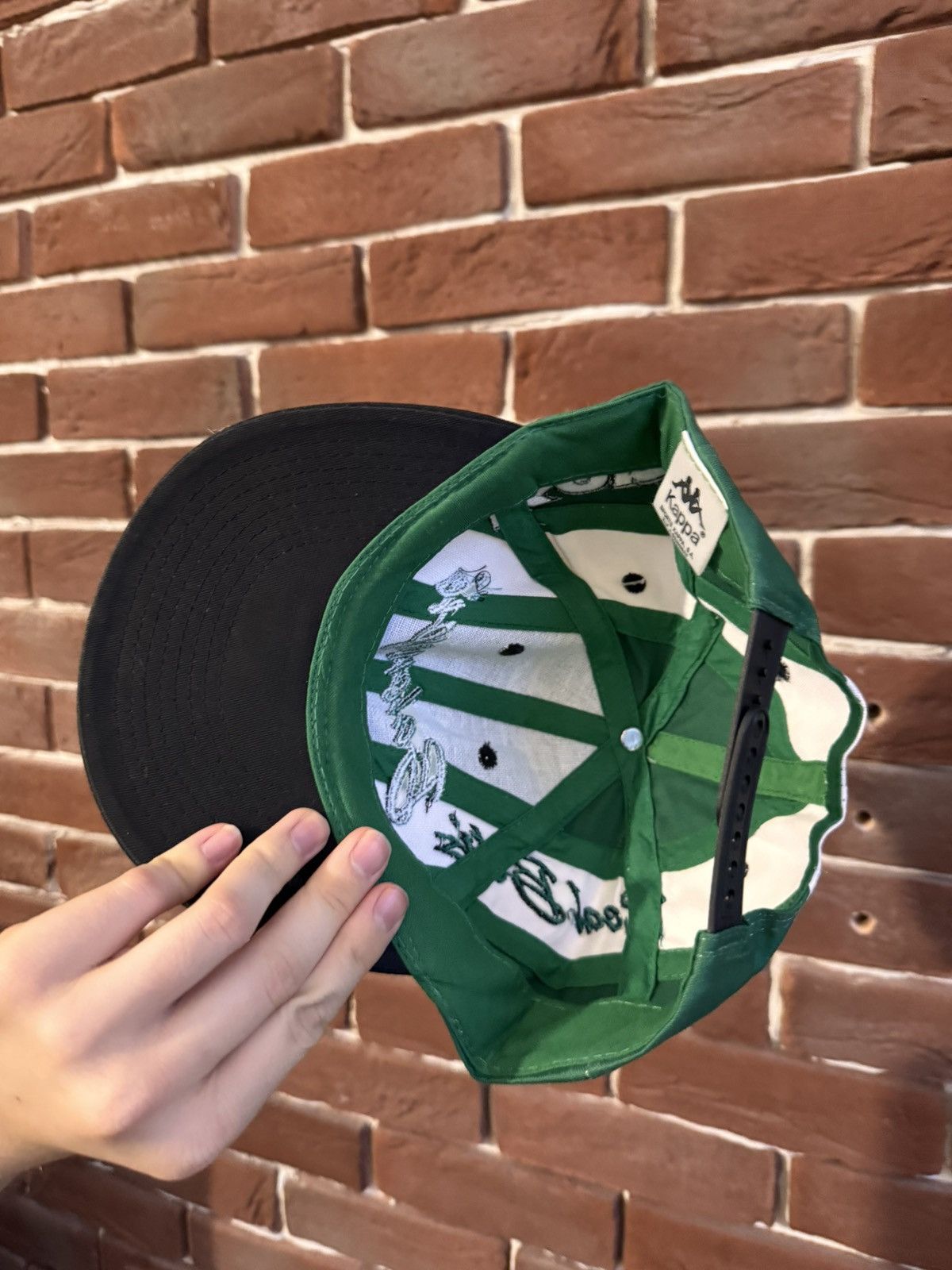 Other Rare 90s Kappa Real Betis Football Cap Hat Hype Soccer Size ONE SIZE - 8 Thumbnail