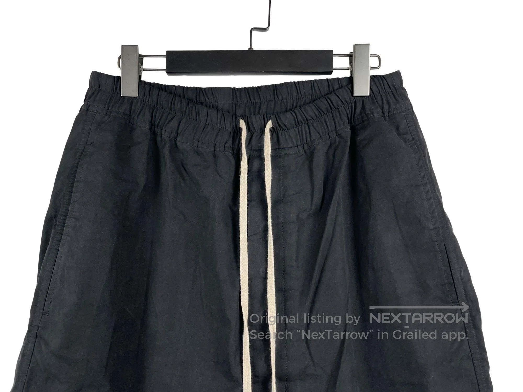 Rick Owens RICK OWENS size S Drawstring Drop Crotch Shorts Size US 27 - 3 Thumbnail