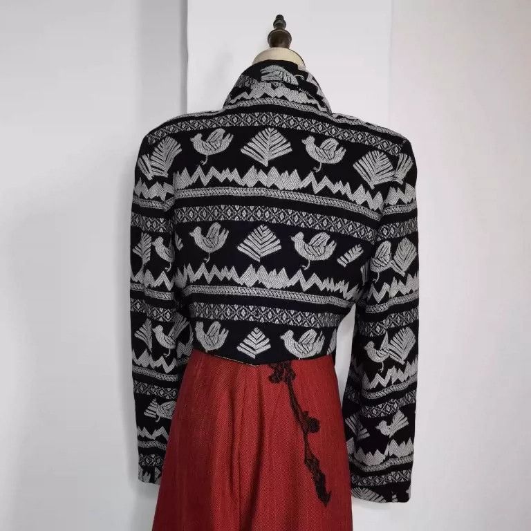 Comme des Garcons Comme des Garcons Embroidered coat Size M / US 6-8 / IT 42-44 - 4 Thumbnail