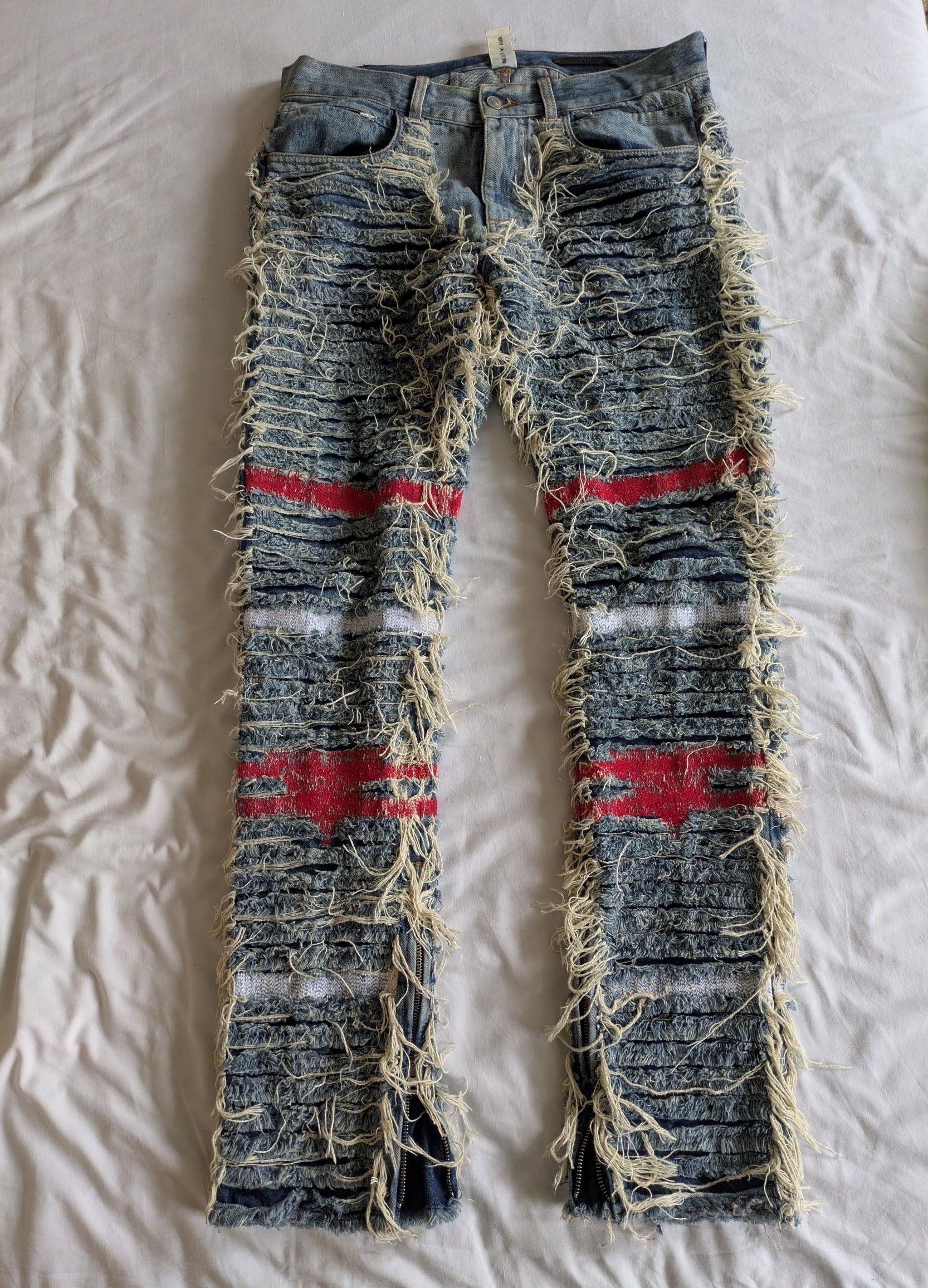1017 ALYX 9SM × Blackmeans Alyx X Blackmeans Mens Jeans Size US 32 / EU 48 - 2 Thumbnail