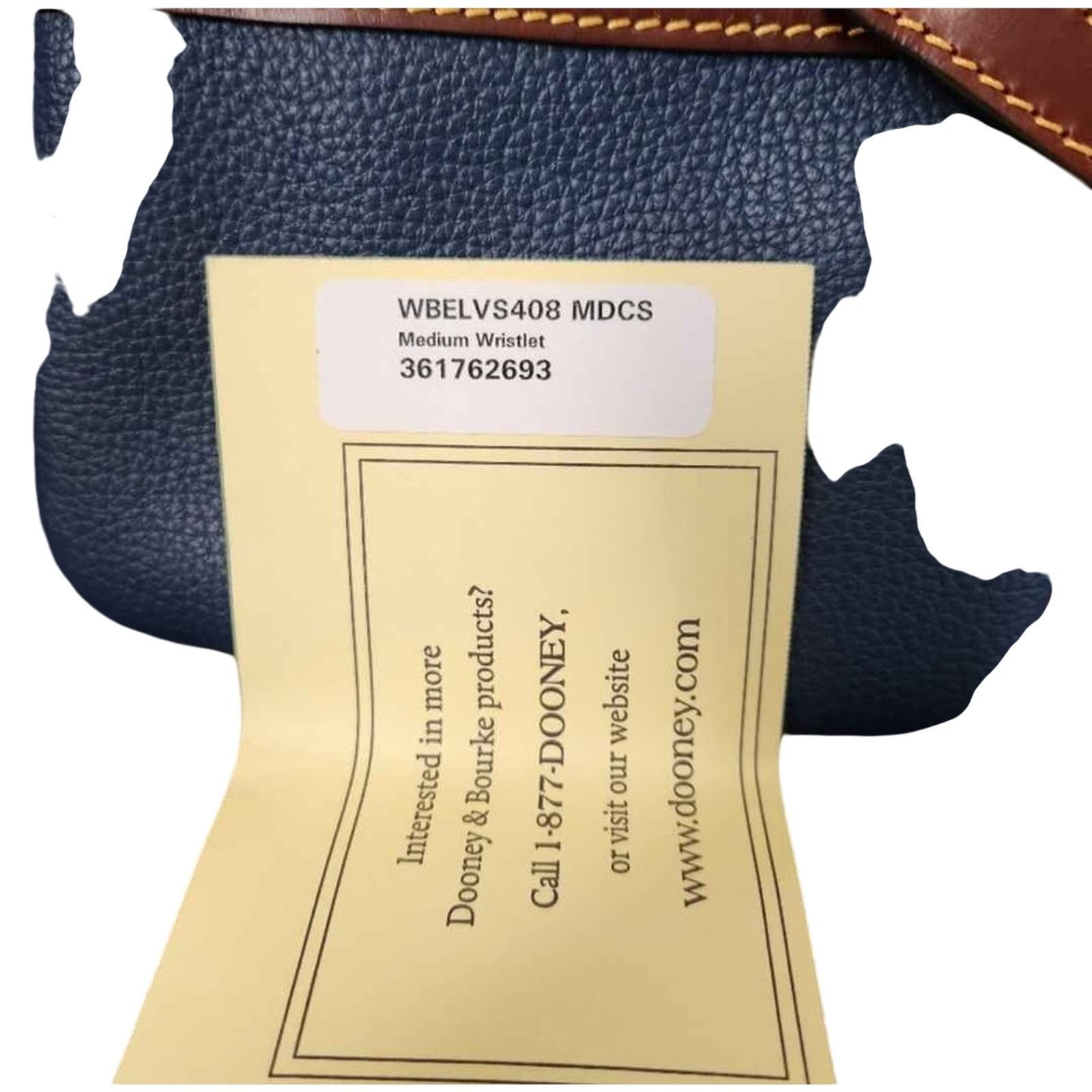Dooney & Bourke New Dooney and Bourke Navy Wristlet Size ONE SIZE - 5 Thumbnail
