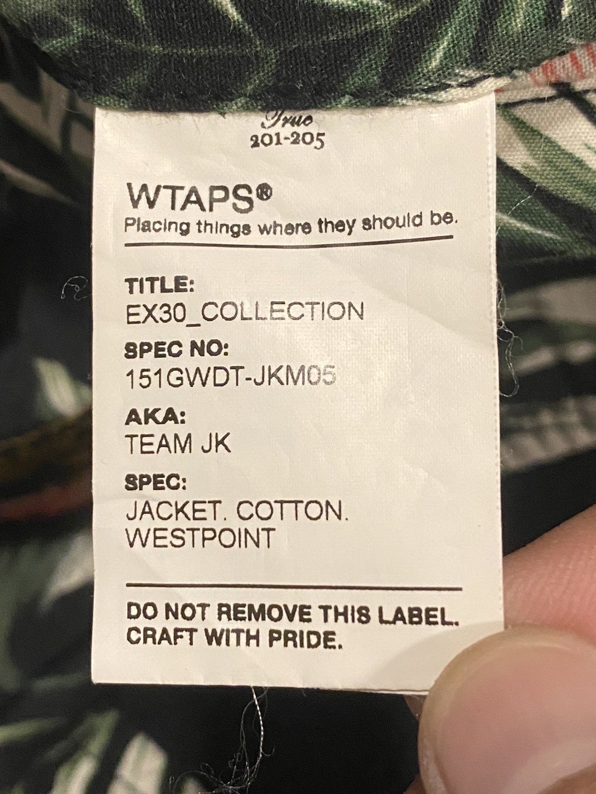 Japanese Brand × Wtaps WTAPS SS15 REVERSIBLE WESTPOINT VARSITY/TEAM JACKET Size US L / EU 52-54 / 3 - 12 Thumbnail