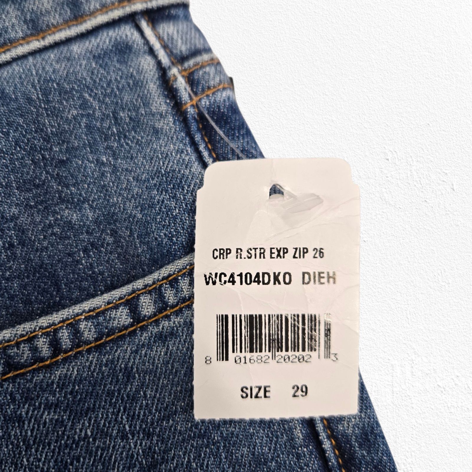 Hudson Hudson Crop Riley Relaxed Straight Jeans Size 29 Size 29" - 5 Thumbnail